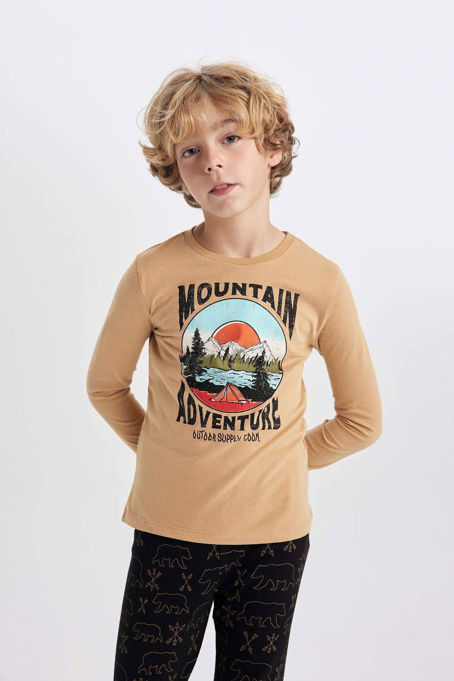 2 piece Regular Fit Knitted Pyjamas