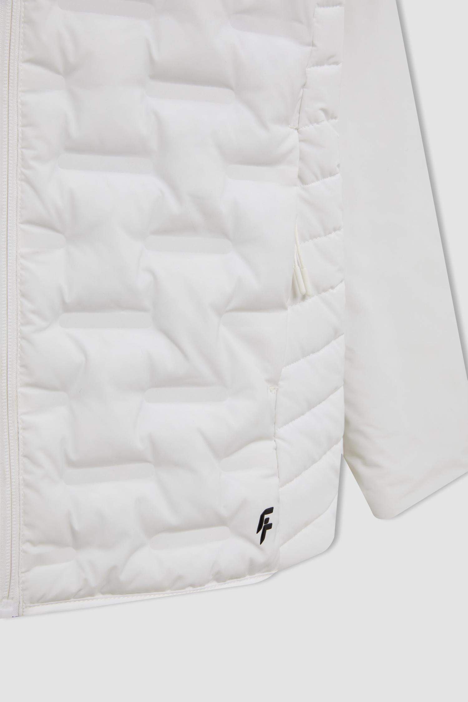 Su İtici Mont Rüzgar Geçirmez Slim Fit Dar Kesim Çıkarılabilir Kapüşonlu Fermuarlı