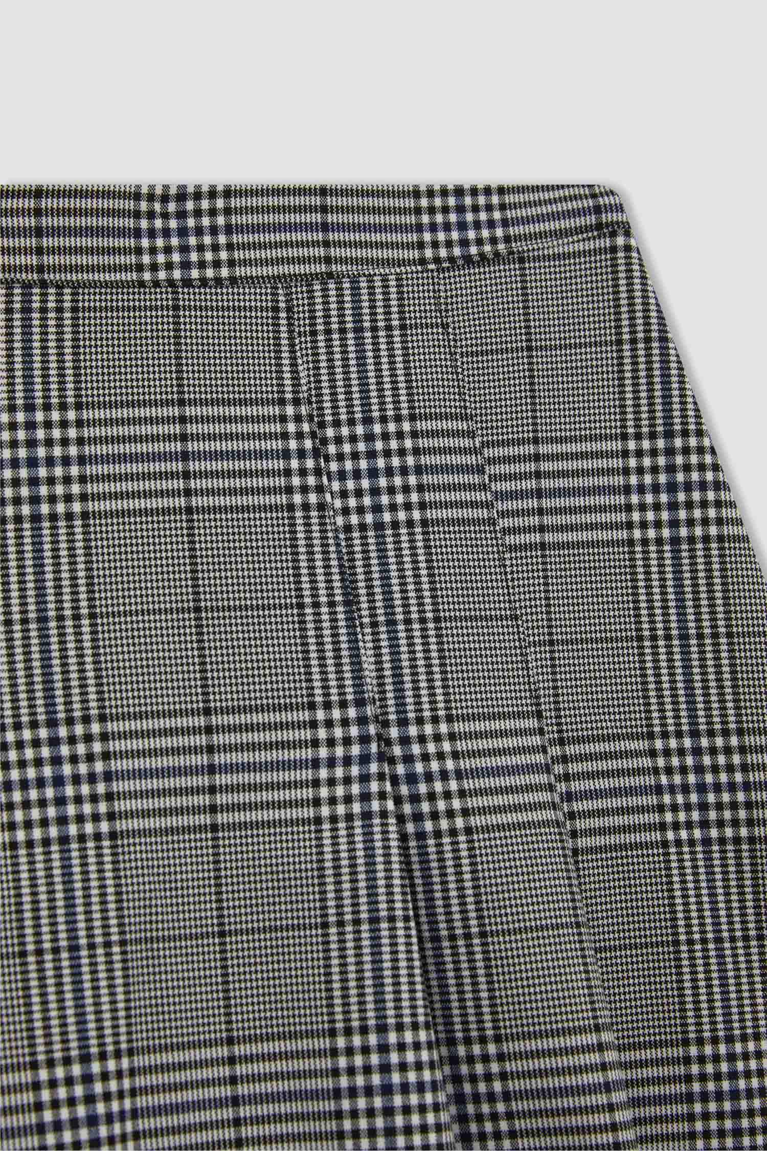 Мини юбка в клетку