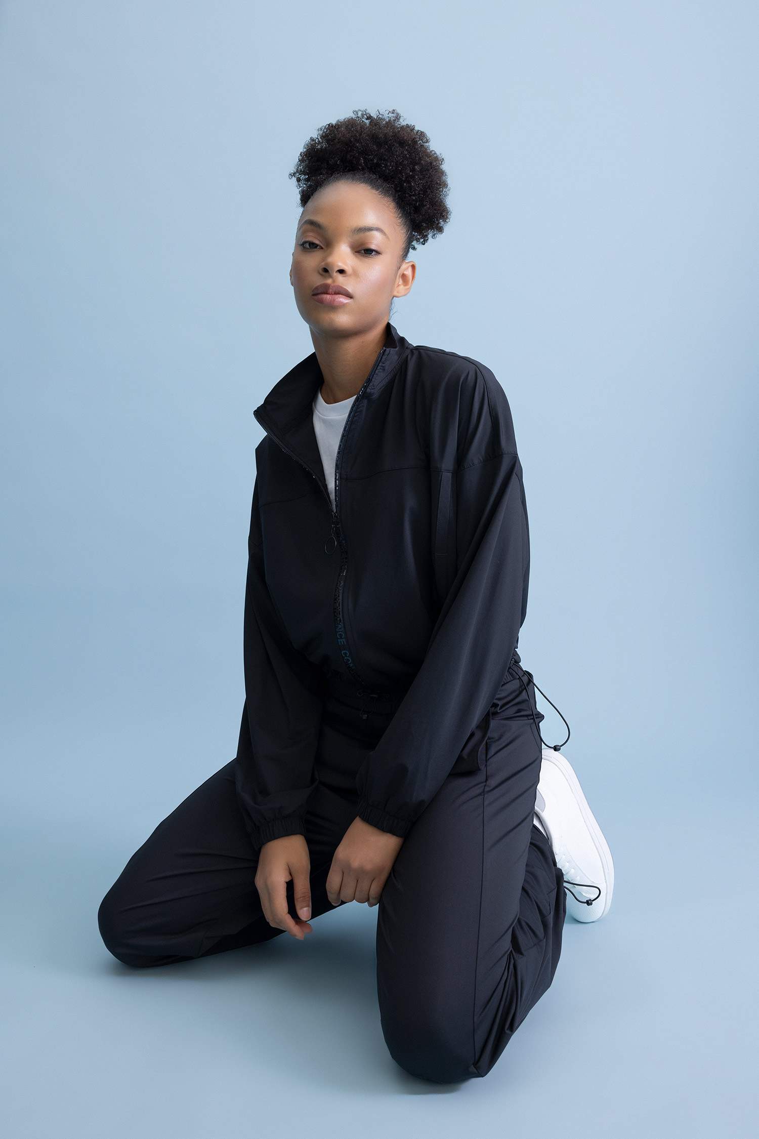 DeFactoFit Standard Fit Zippered Premium Cardigan