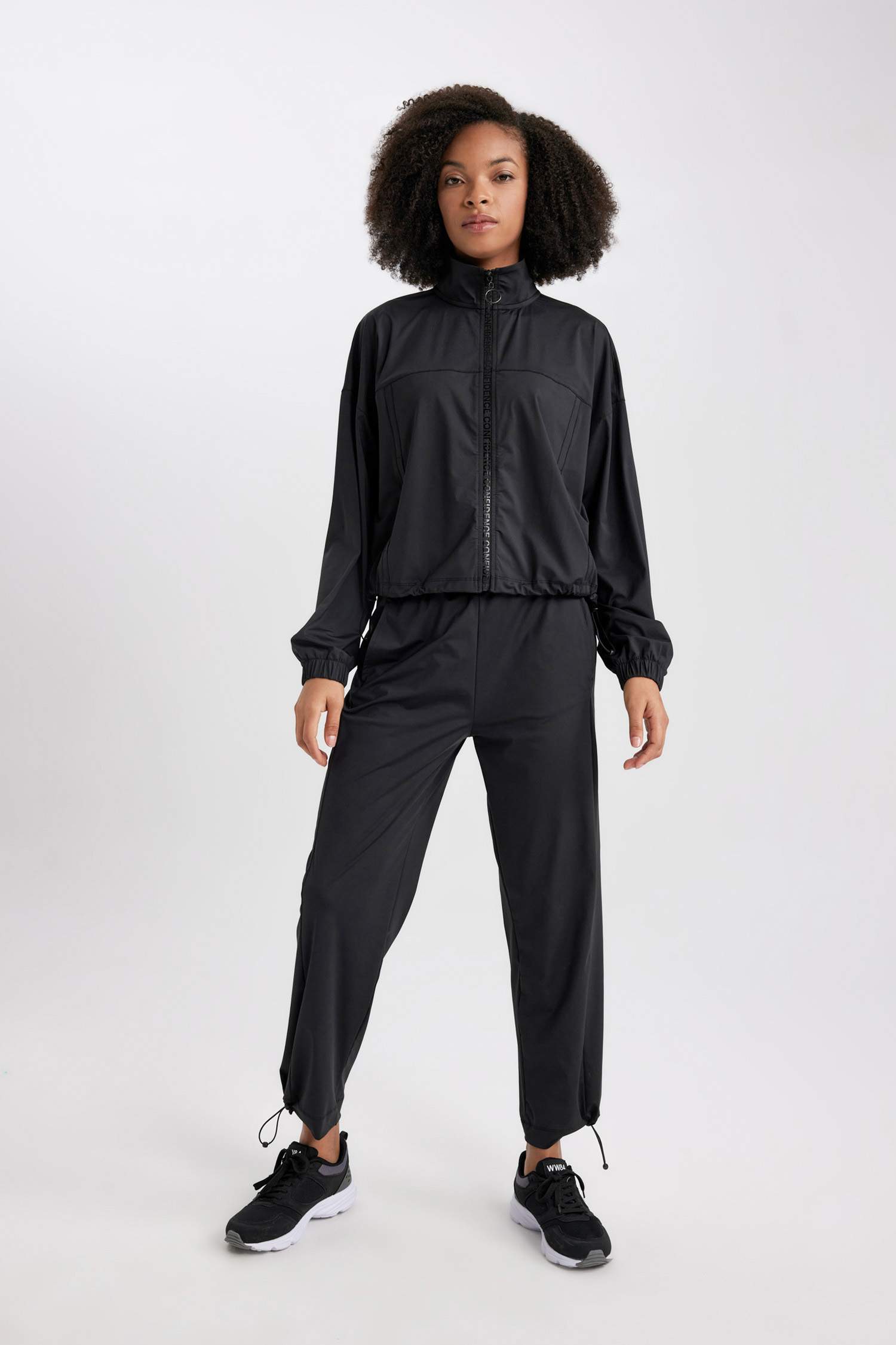 DeFactoFit Standard Fit Zippered Premium Cardigan