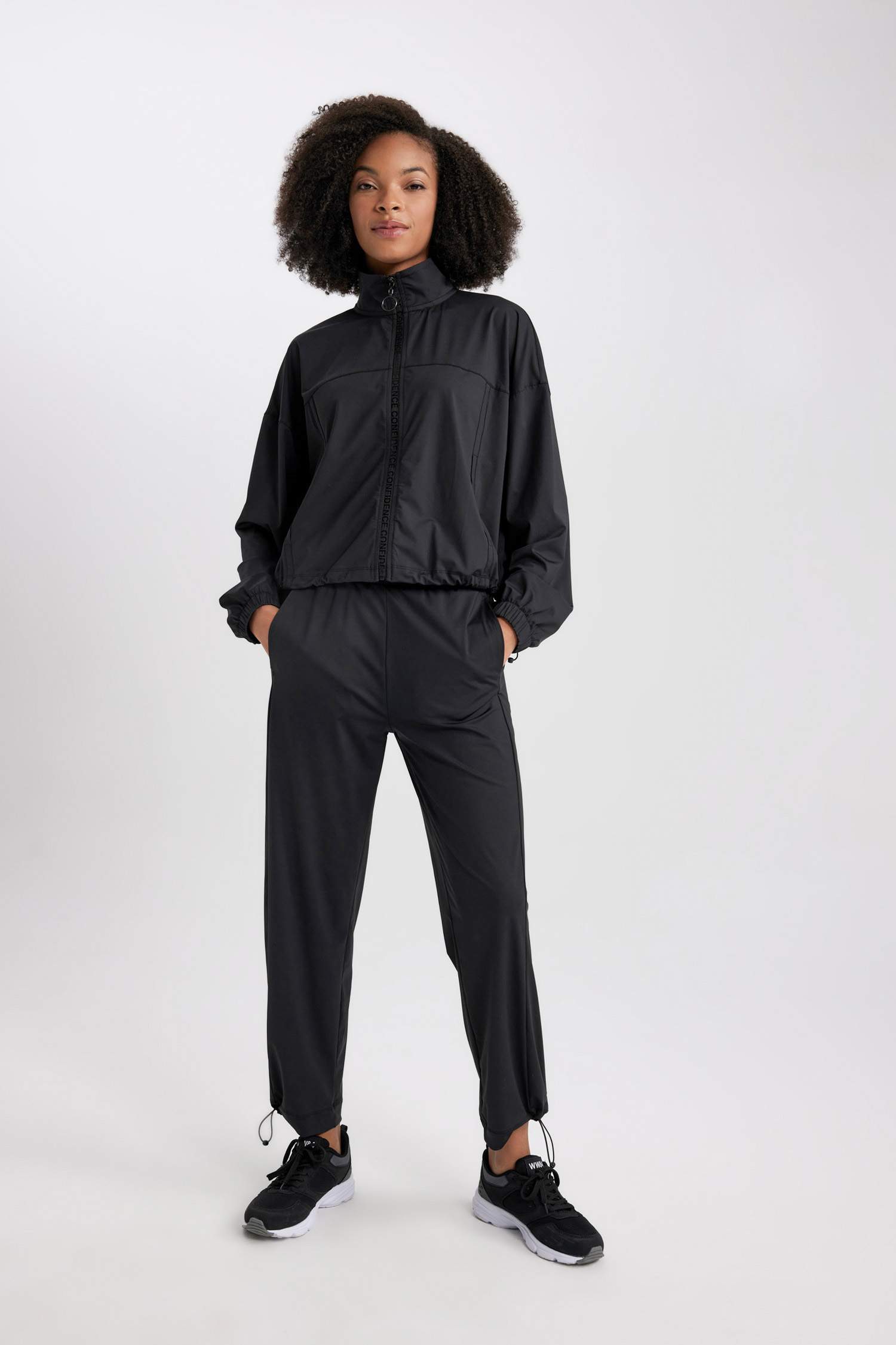 DeFactoFit Standard Fit Chino Jogger Leg Ankle Length Sweatpants