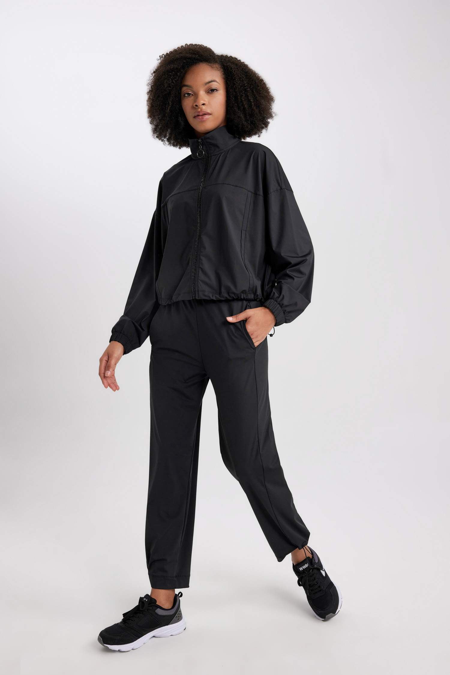 DeFactoFit Standard Fit Chino Jogger Leg Ankle Length Sweatpants