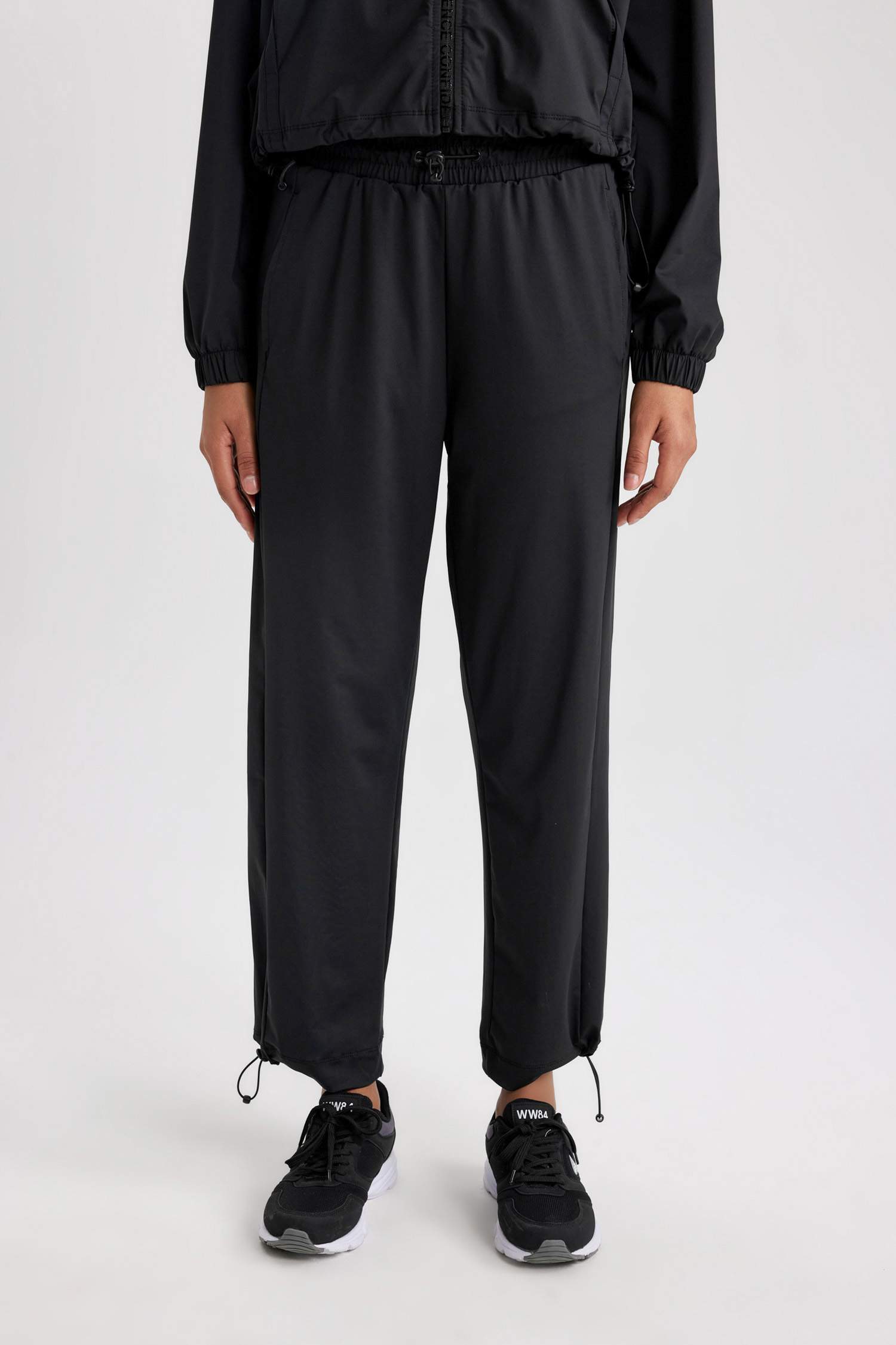 DeFactoFit Standard Fit Chino Jogger Leg Ankle Length Sweatpants