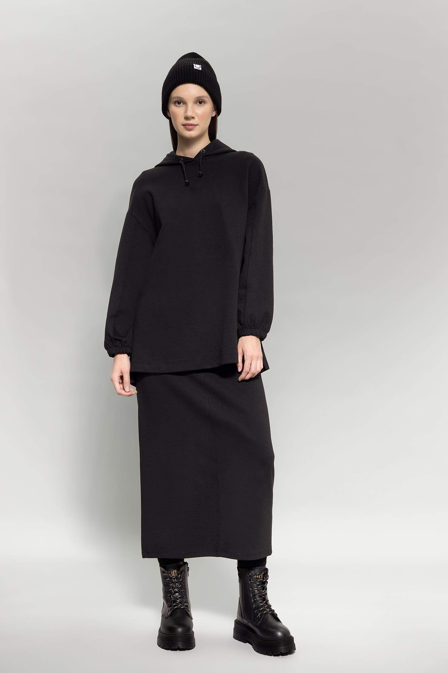 Regular Fit Thessaloniki Fabric Knitted Skirt