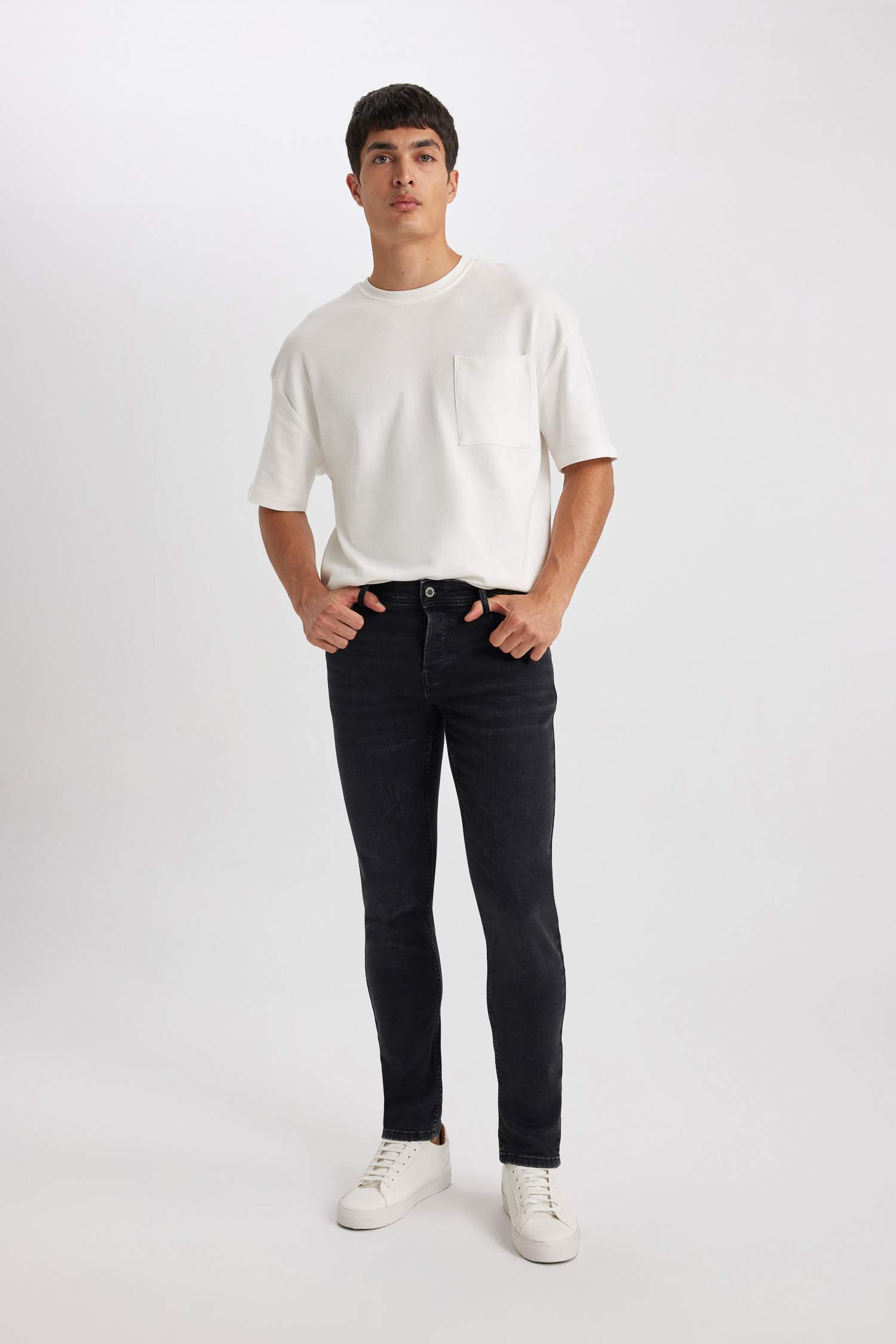 Wiser Wash Carlo Skinny Fit Normal Waist Jeans