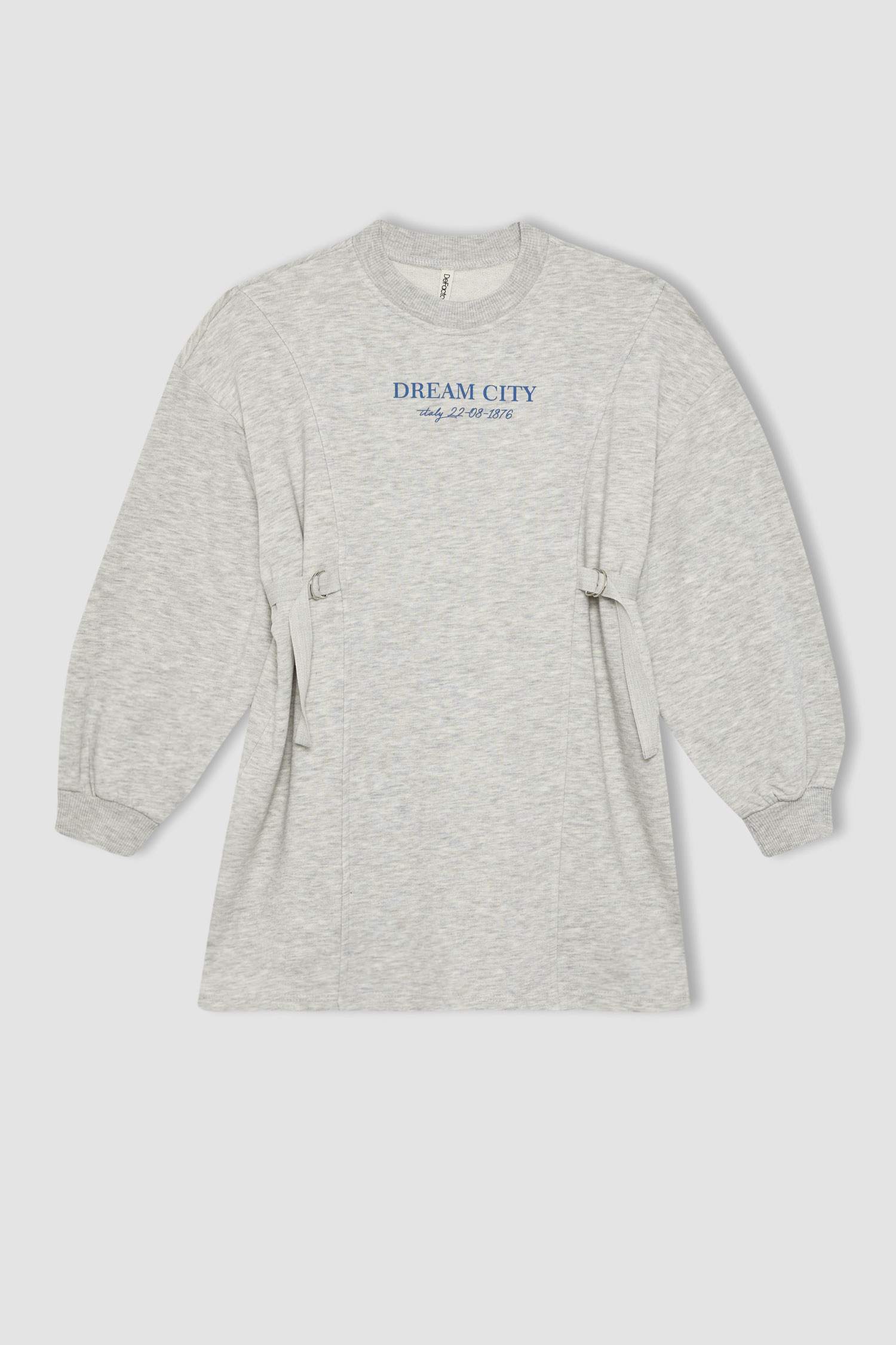 Girl Printed Sweat Dress