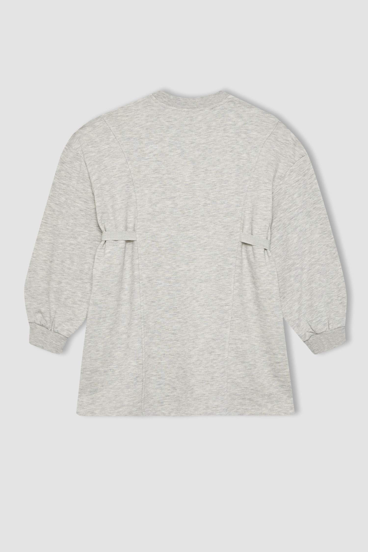 Girl Printed Sweat Dress