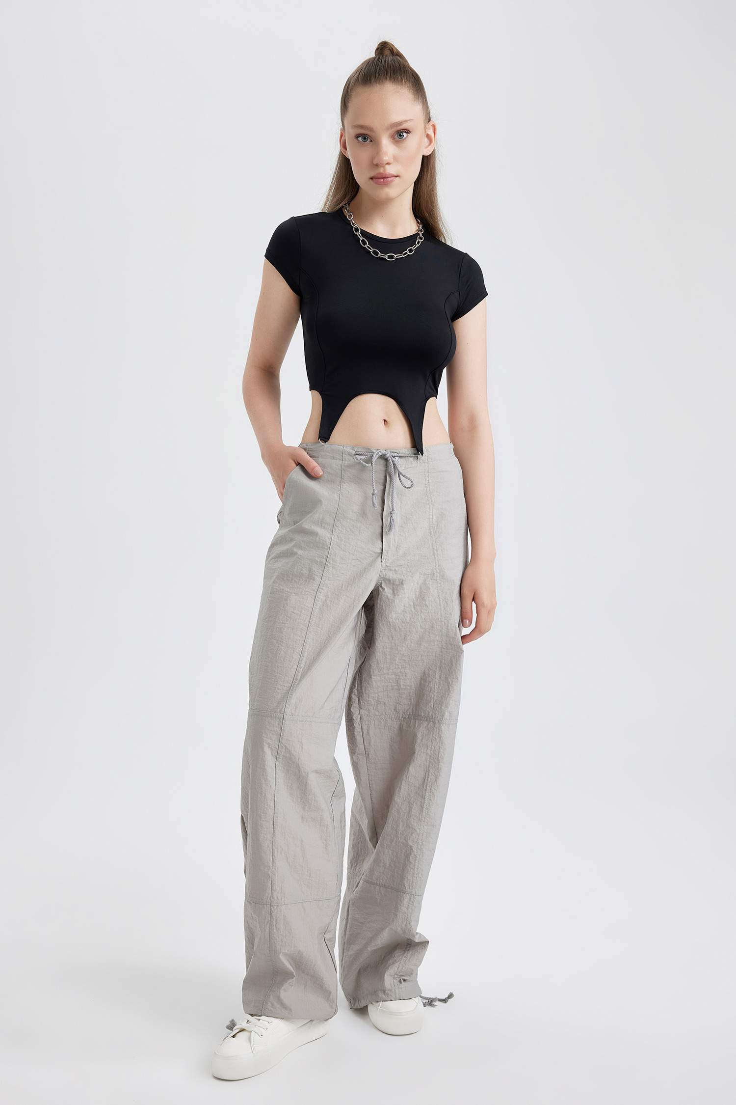 تيشيرت سليم فيت نص ردن