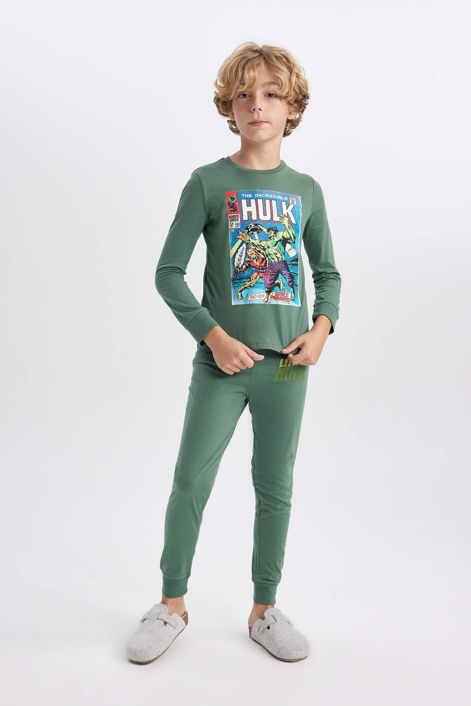 2 piece Regular Fit Licensed by Marvel Knitted Pyjamas