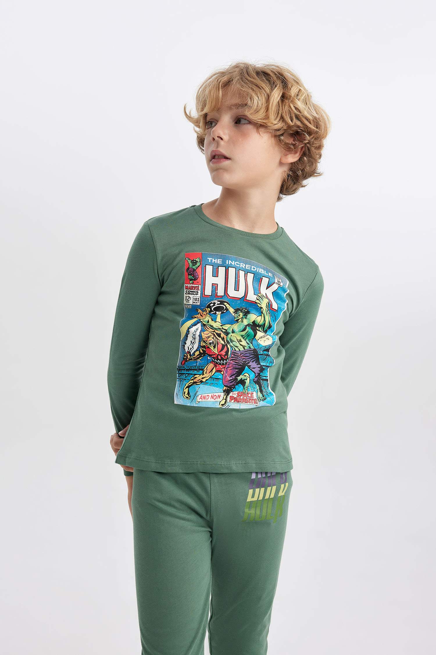 2 piece Regular Fit Licensed by Marvel Knitted Pyjamas