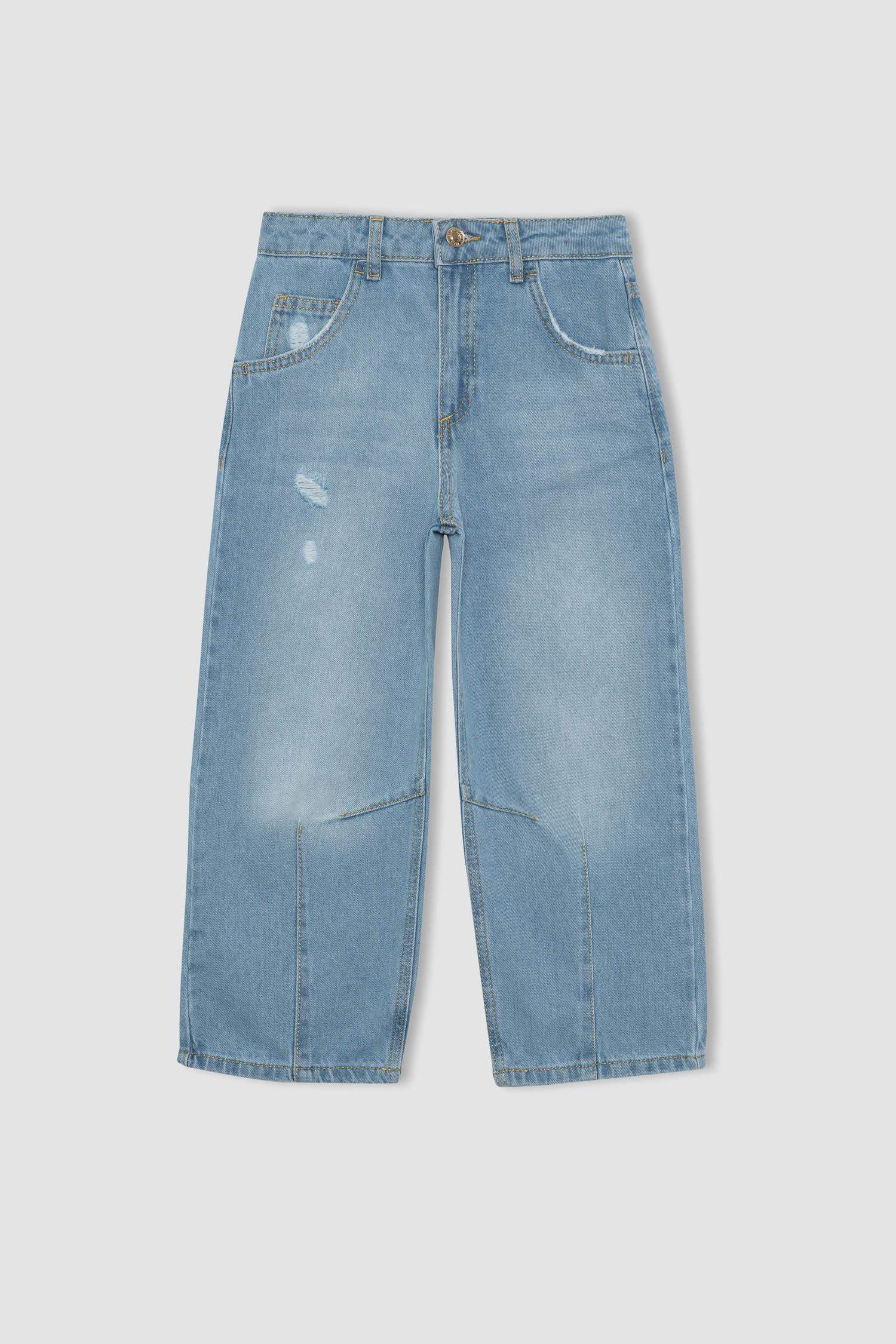 Girl Slouchy Oval Leg Trousers