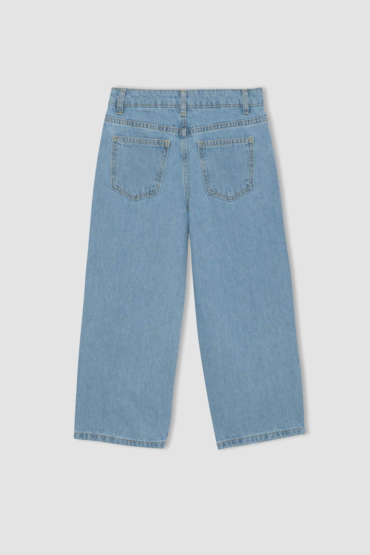 Girl Slouchy Oval Leg Trousers