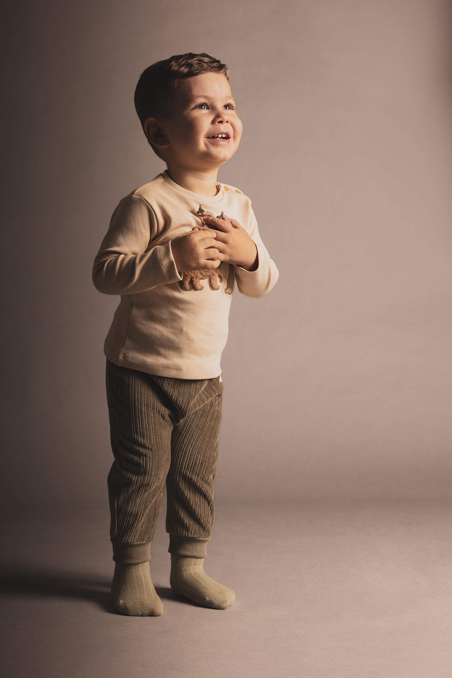 Baby Boy Lace Velvet Sweatpants