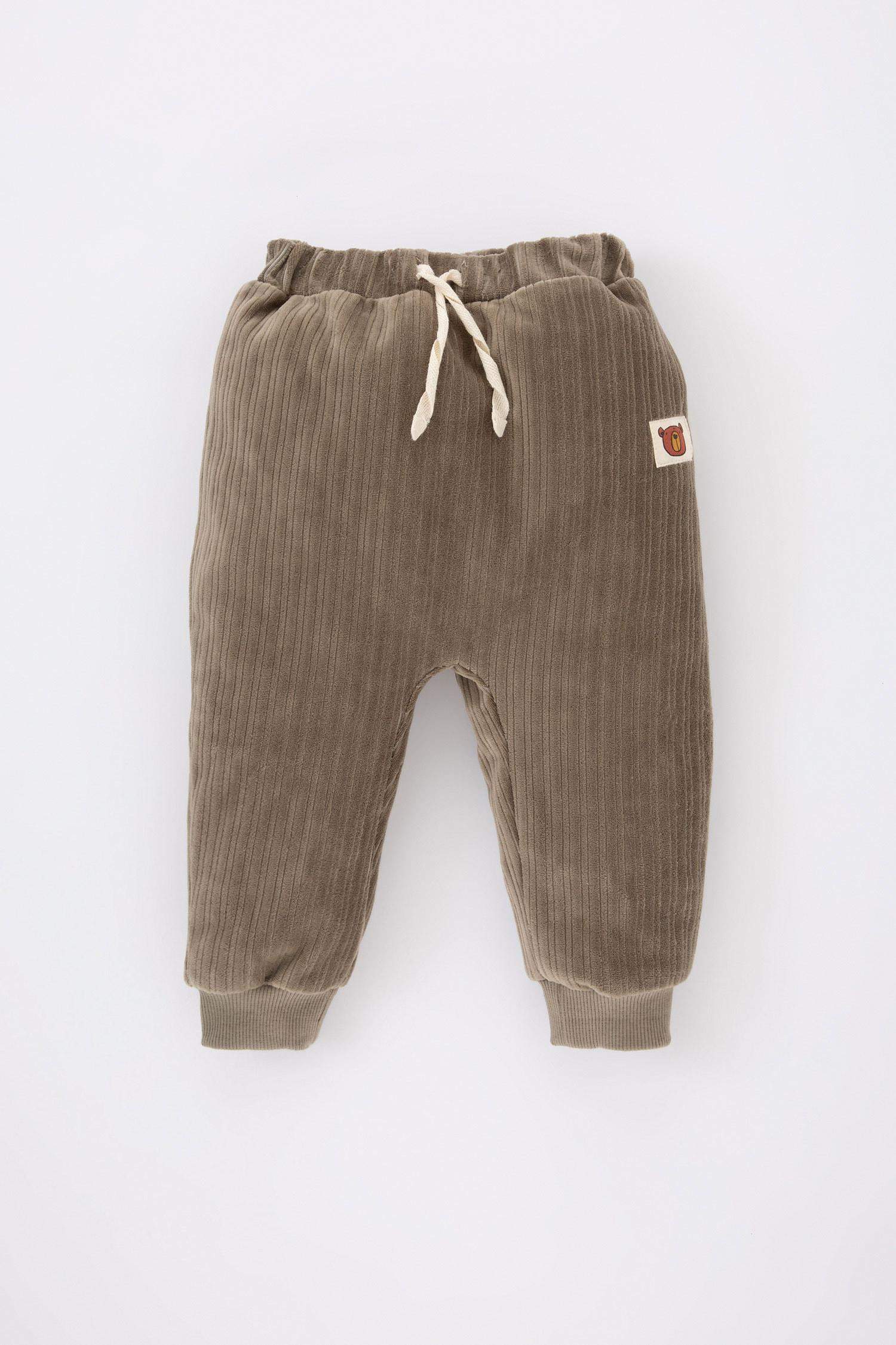 Baby Boy Lace Velvet Sweatpants