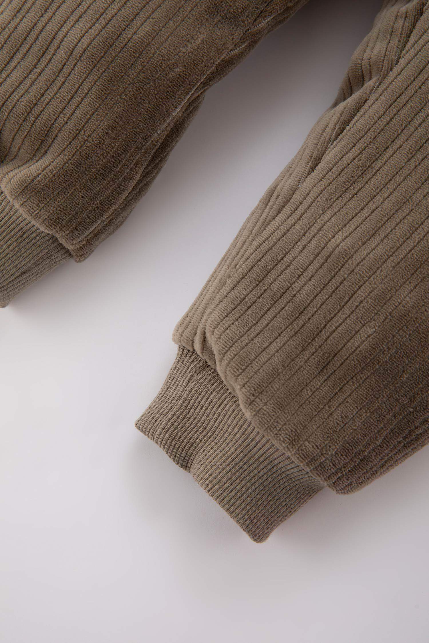 Baby Boy Lace Velvet Sweatpants