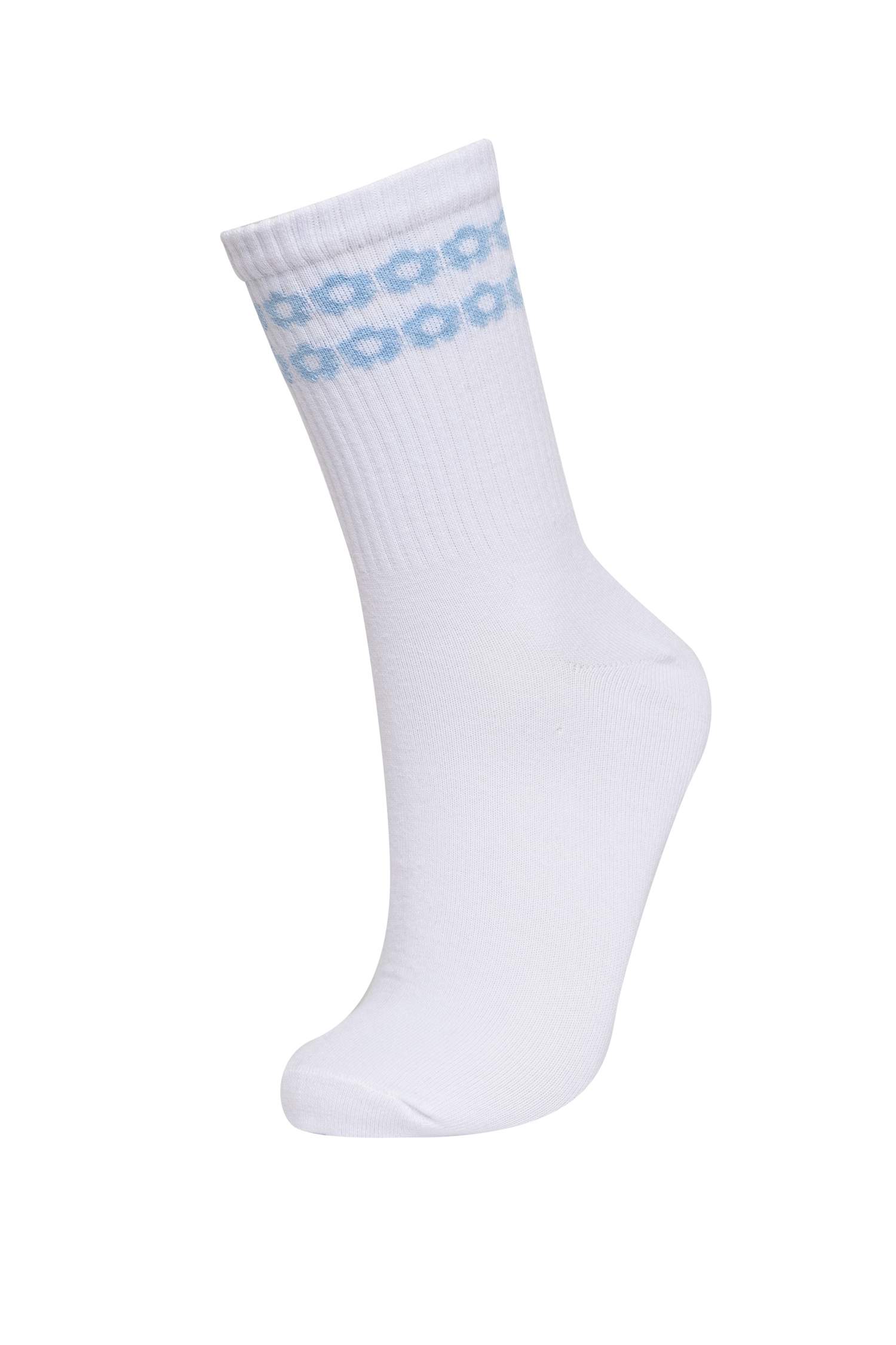 Woman 3 Piece Cotton Long Socks