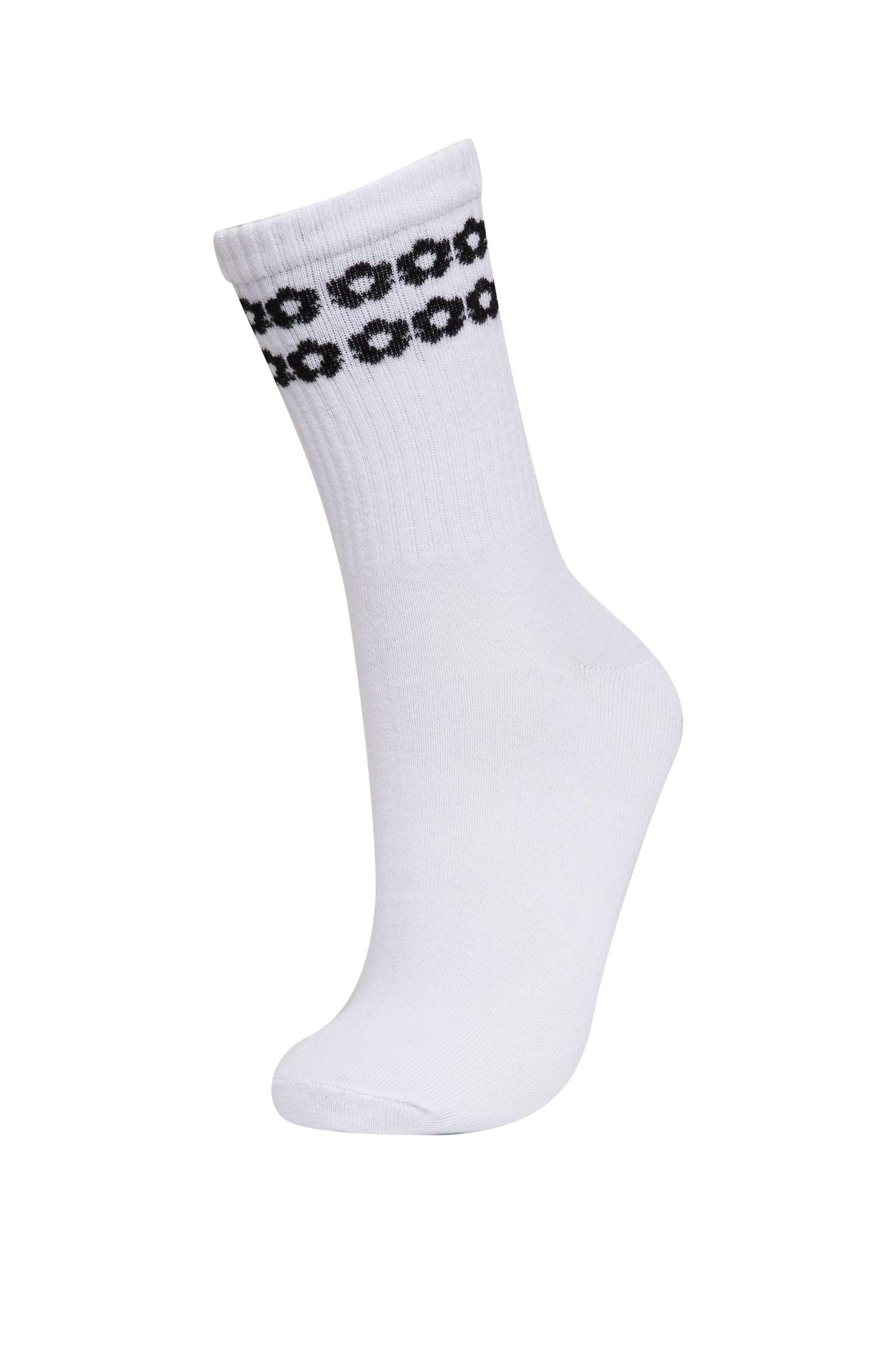 Woman 3 Piece Cotton Long Socks