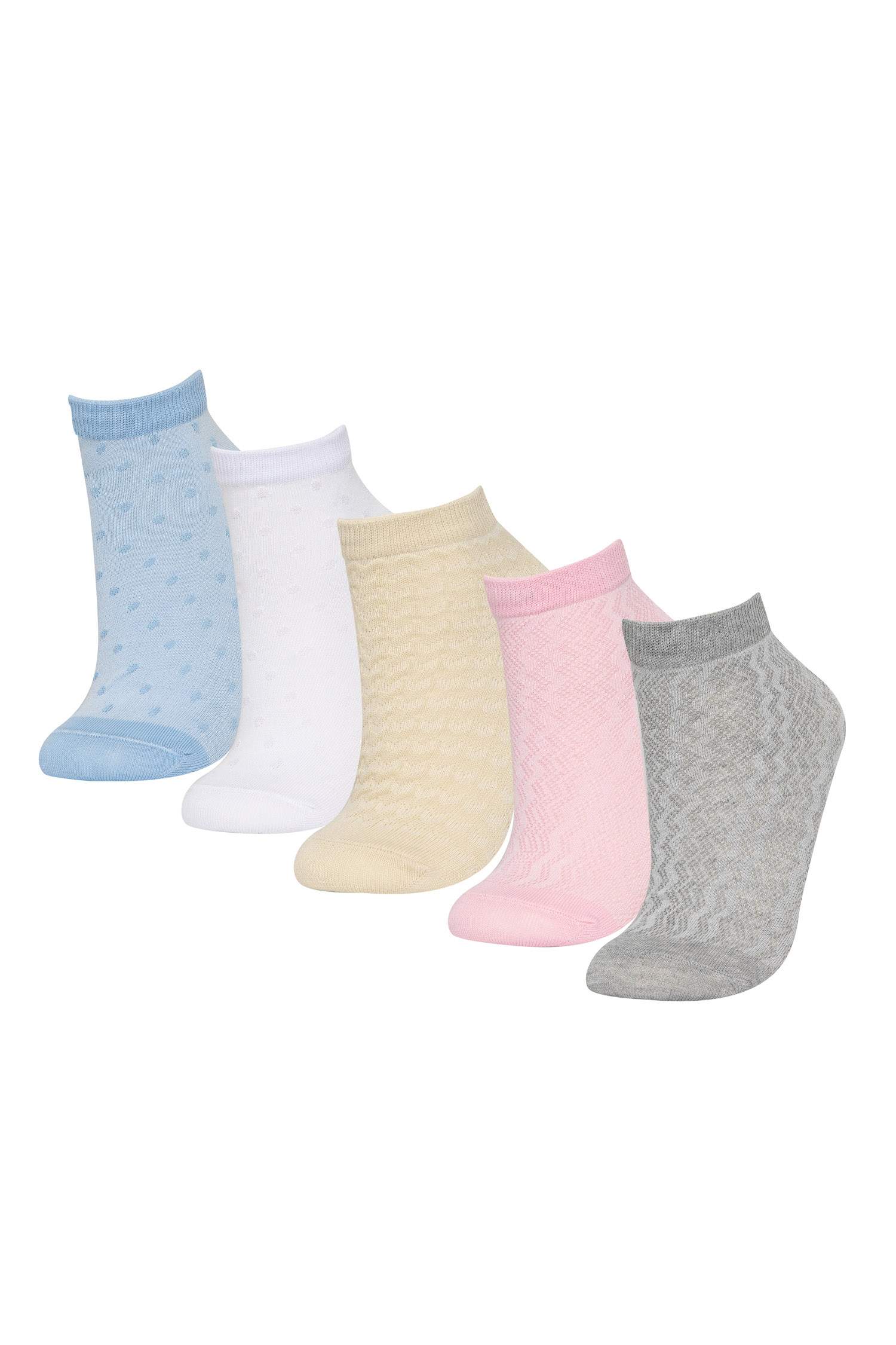 Woman 5 Piece Short Socks