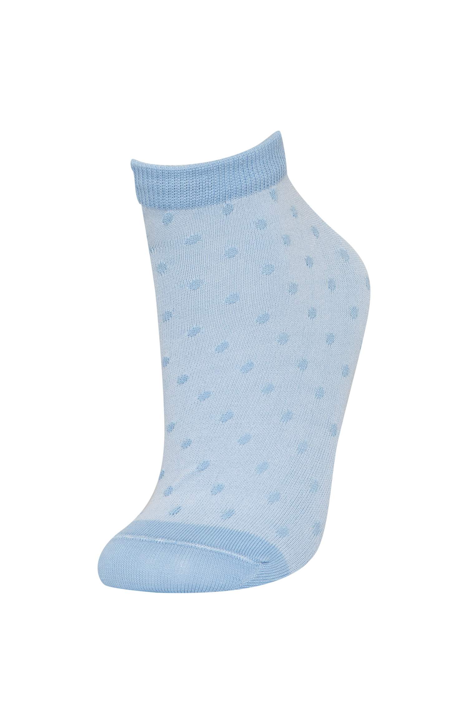 شرابات حريمي قصيرة قطن - 5 قطع