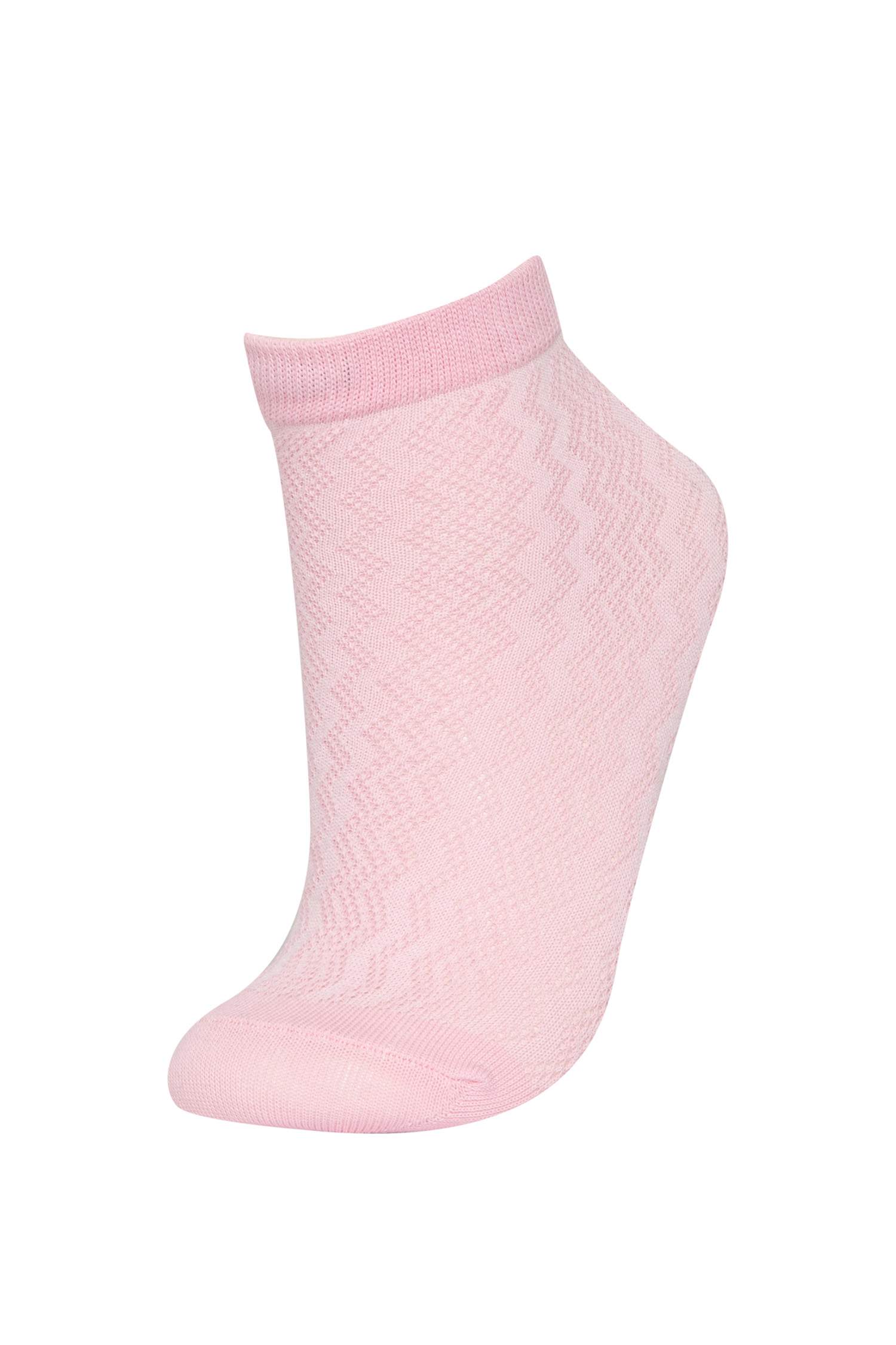 شرابات حريمي قصيرة قطن - 5 قطع