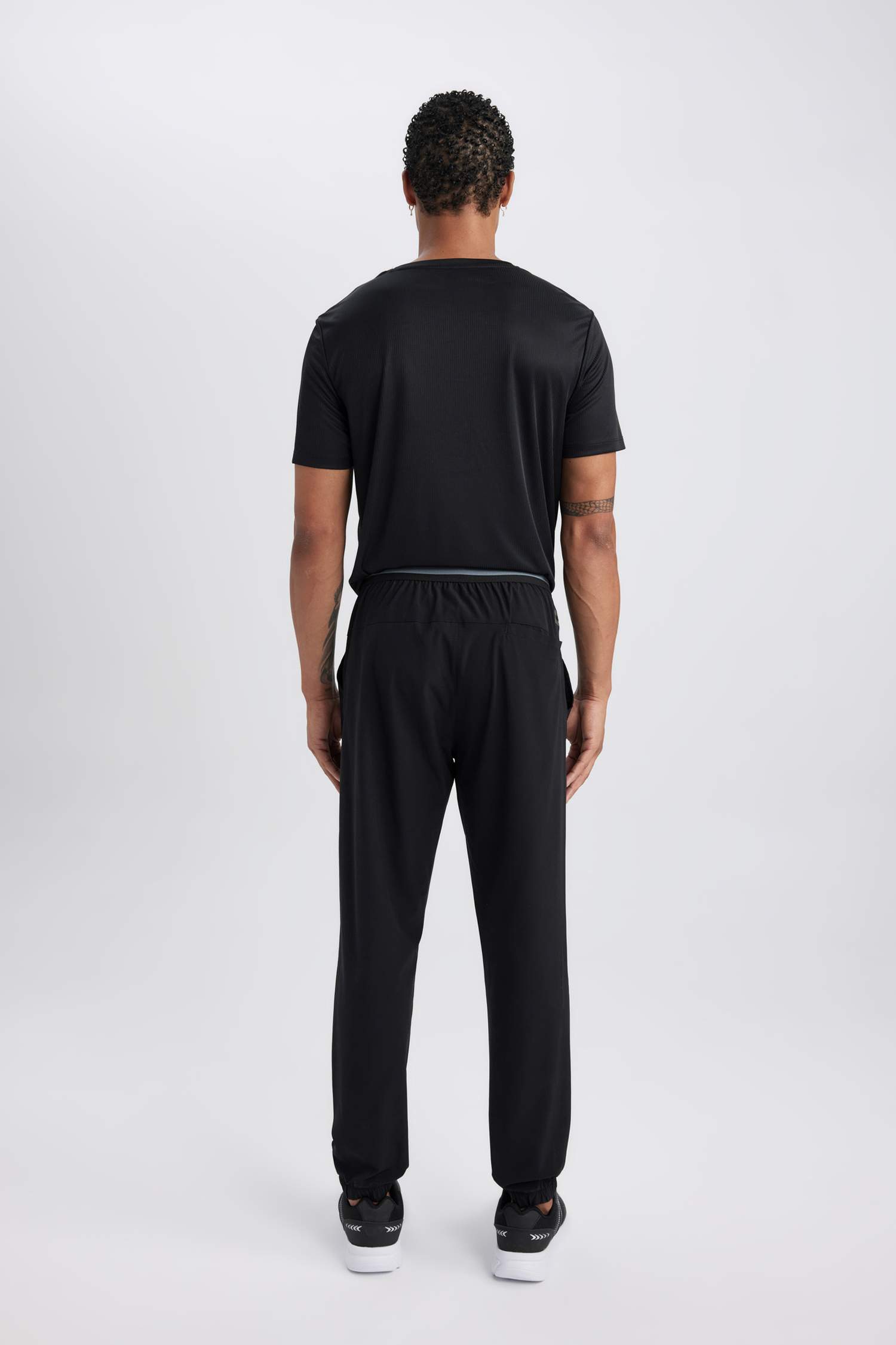 Slim Fit Woven Jogger Sweatpants