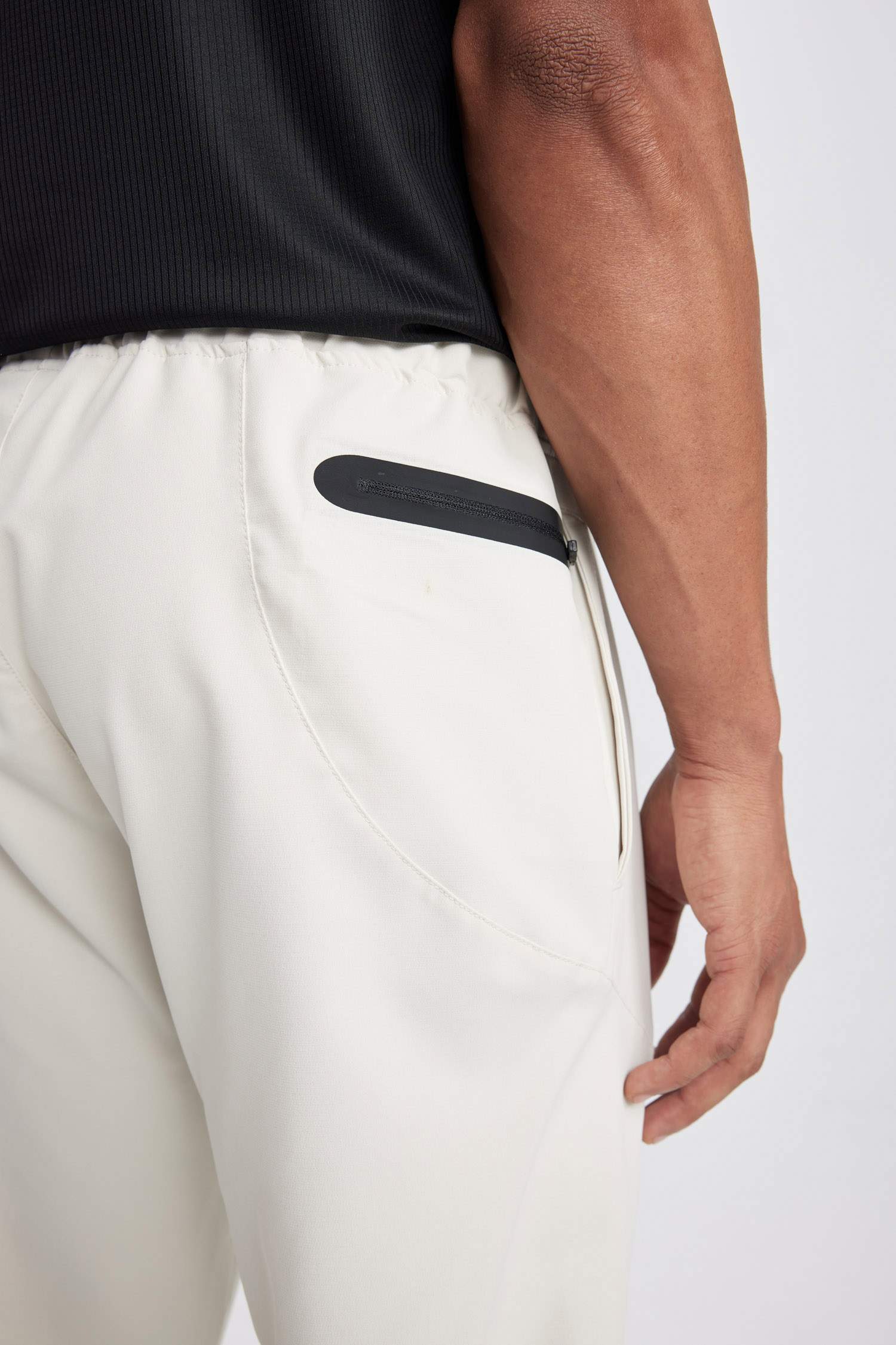 DeFactoFit Slim Fit Zippered Leg Woven Jogger Sweatpants