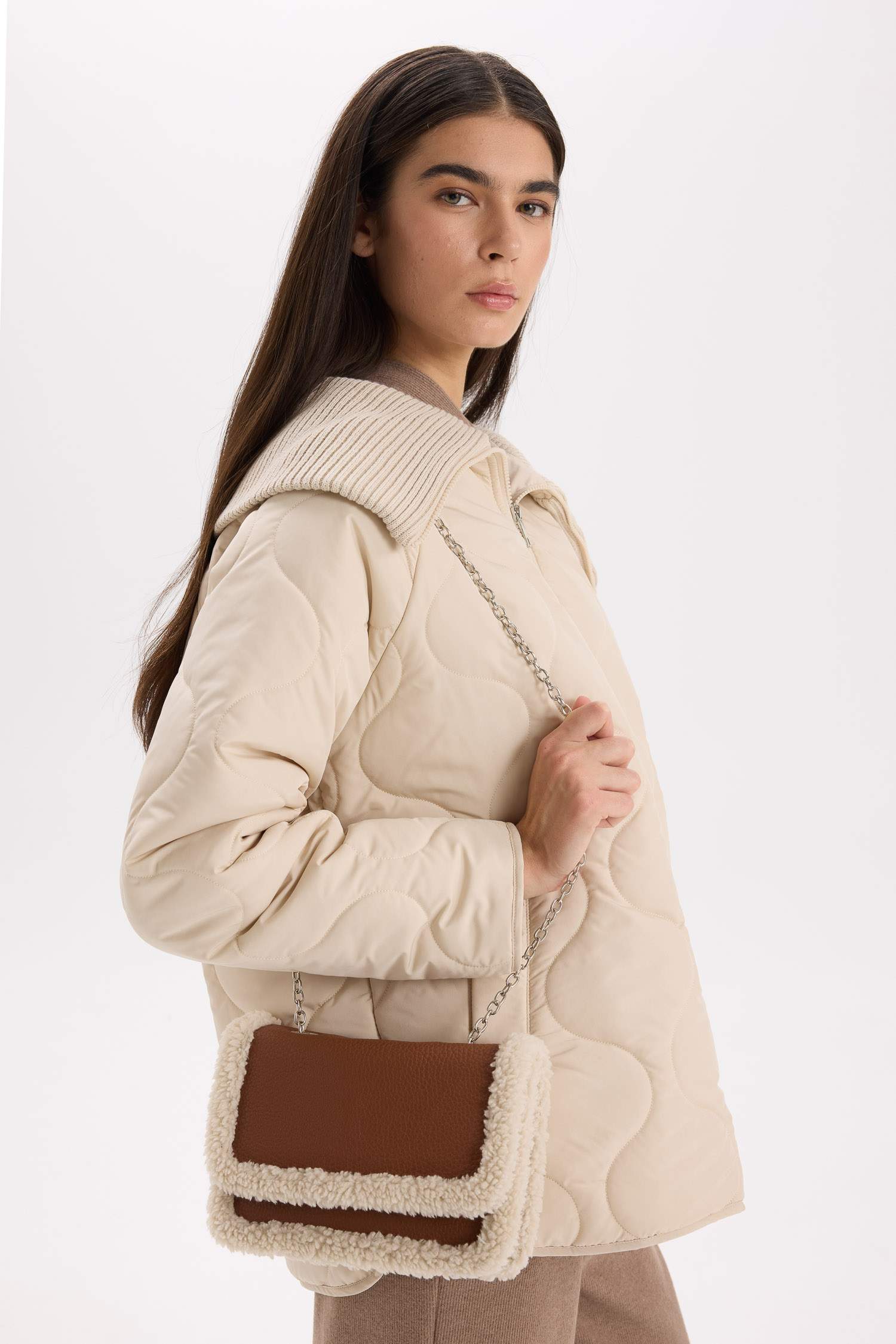 Kadın Suni Deri Omuz Çantası