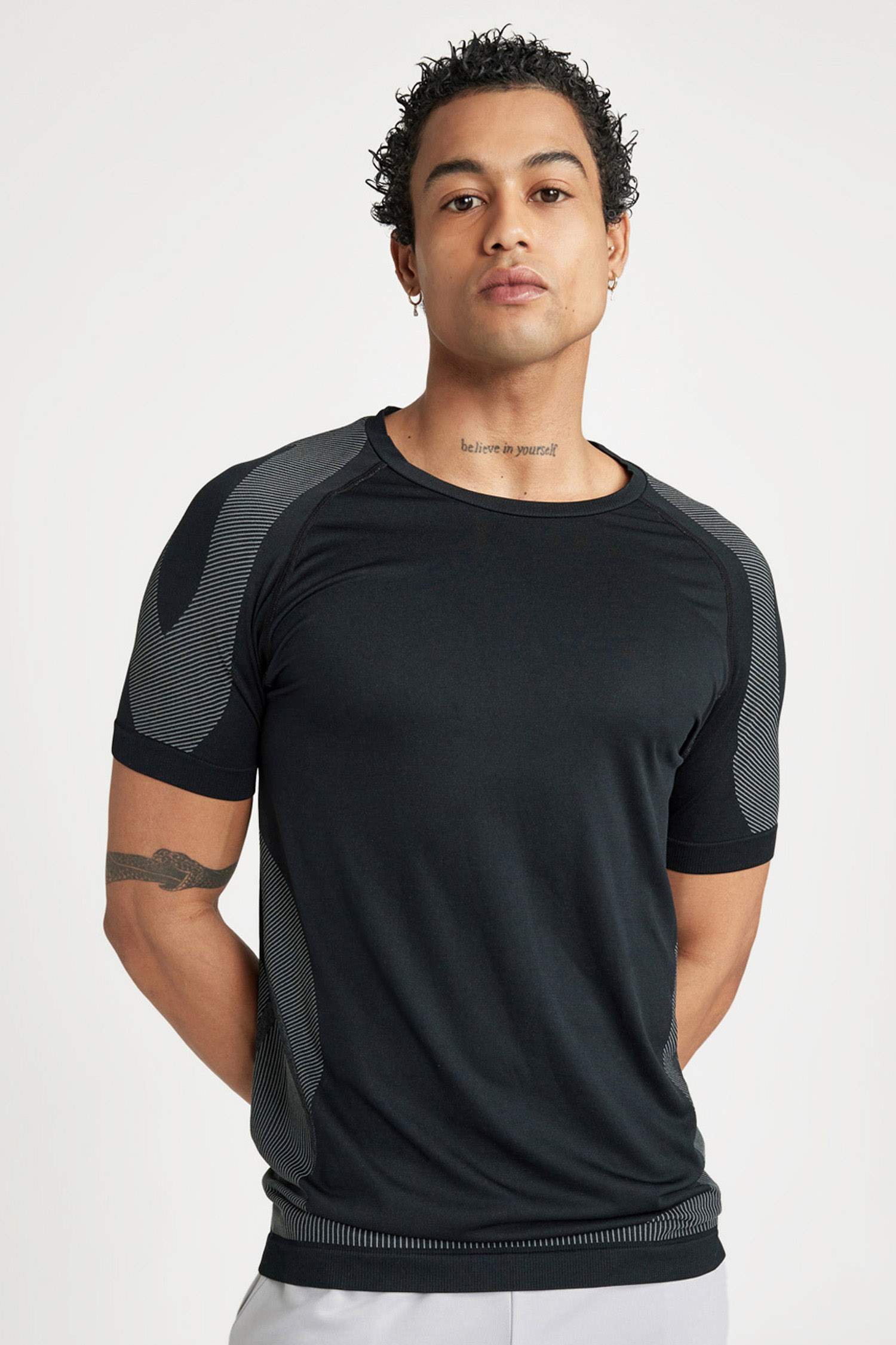 DeFactoFit Slim Fit Crew Neck T-Shirt