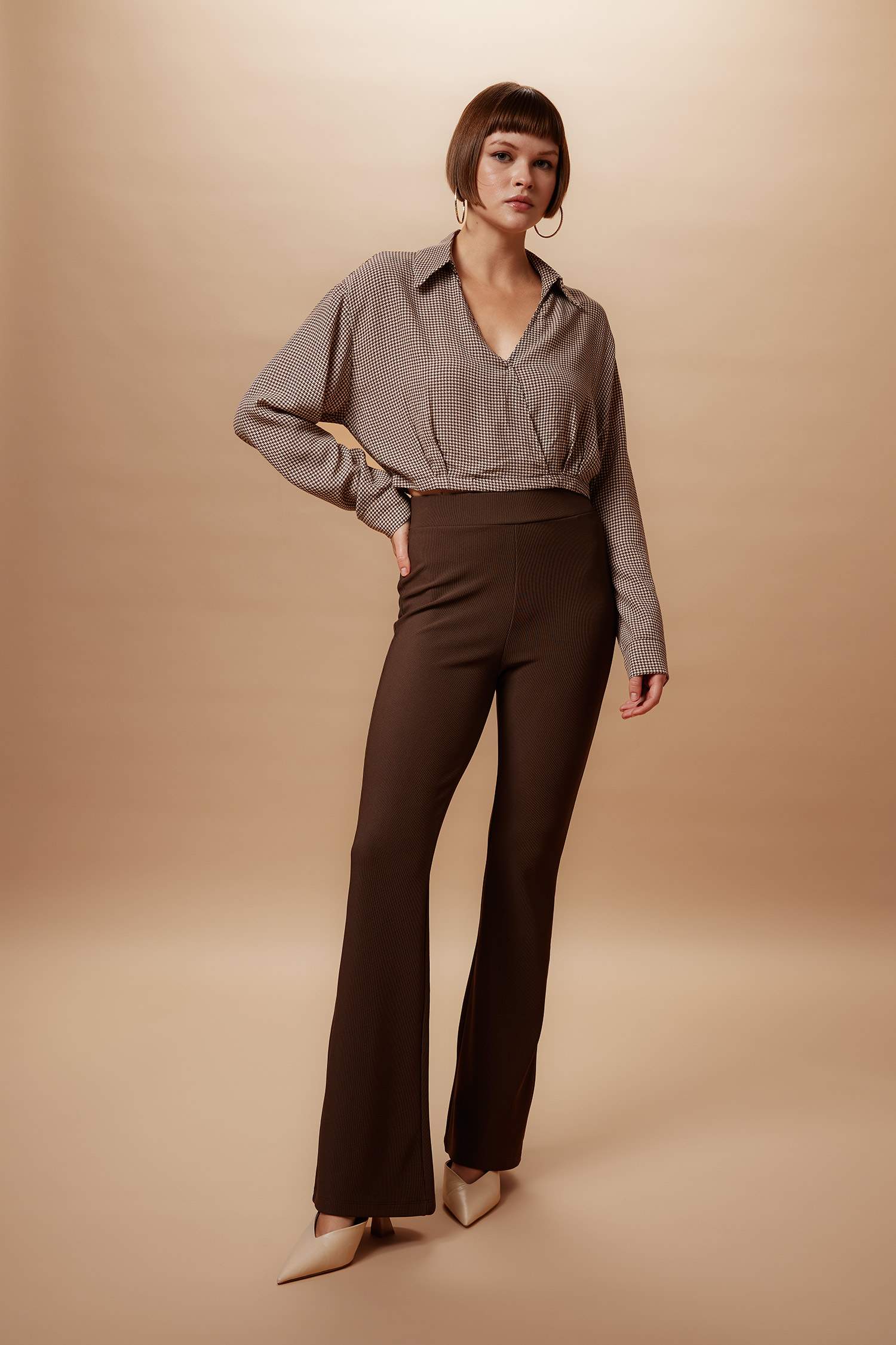 Леггинсы c высокой талией для женщин