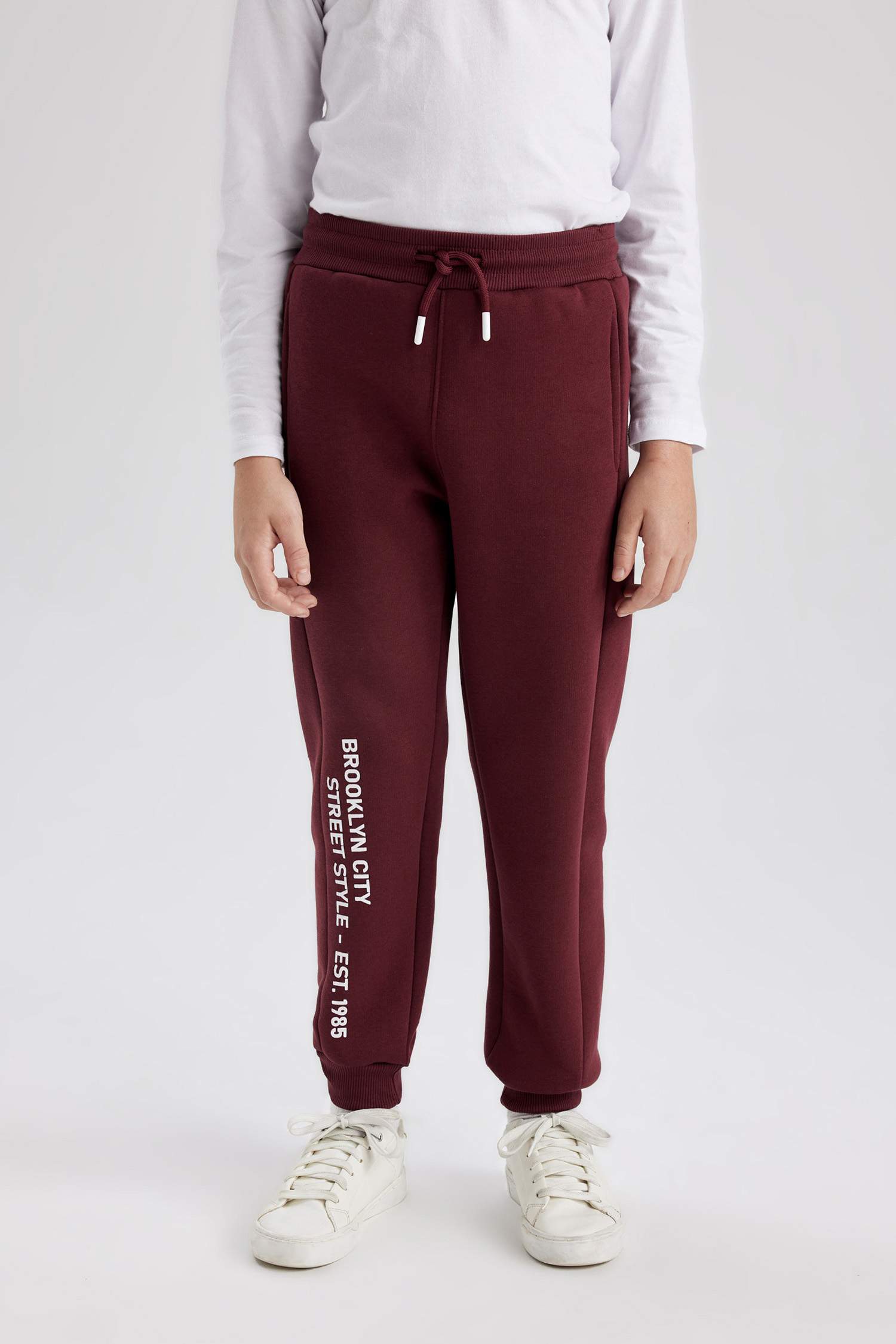 Boy Regular Fit Thick Sweatshirt Fabric Pant