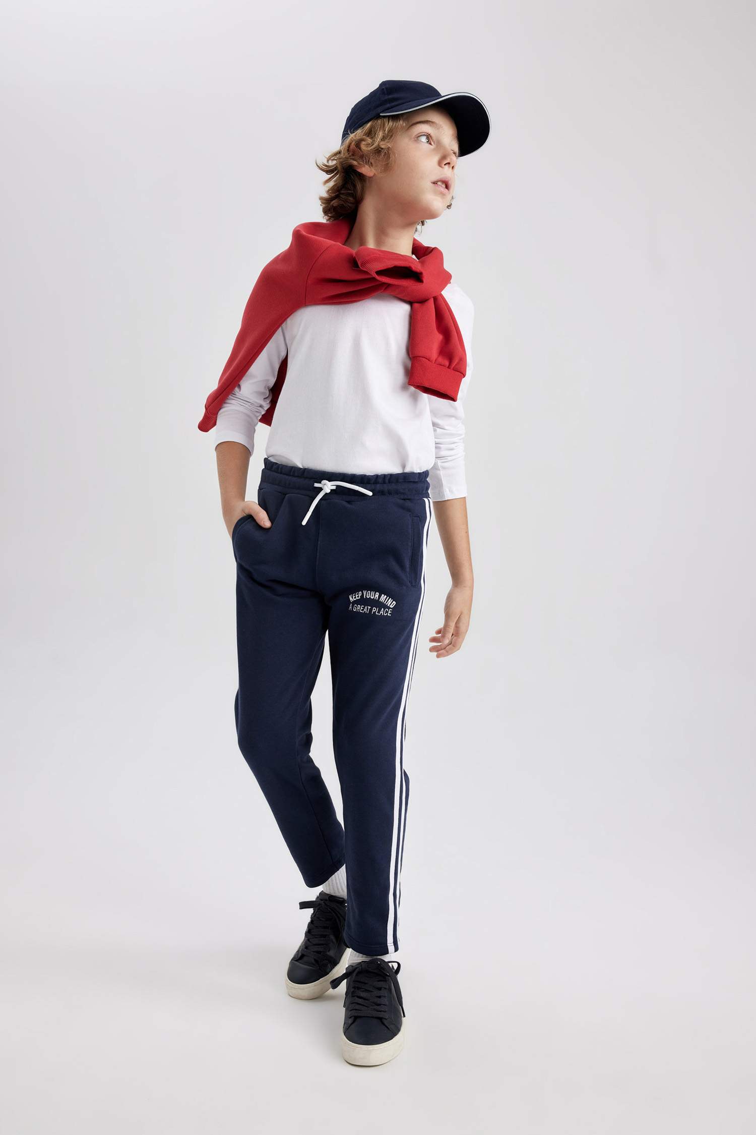 Boy Regular Fit Thick Sweatpants