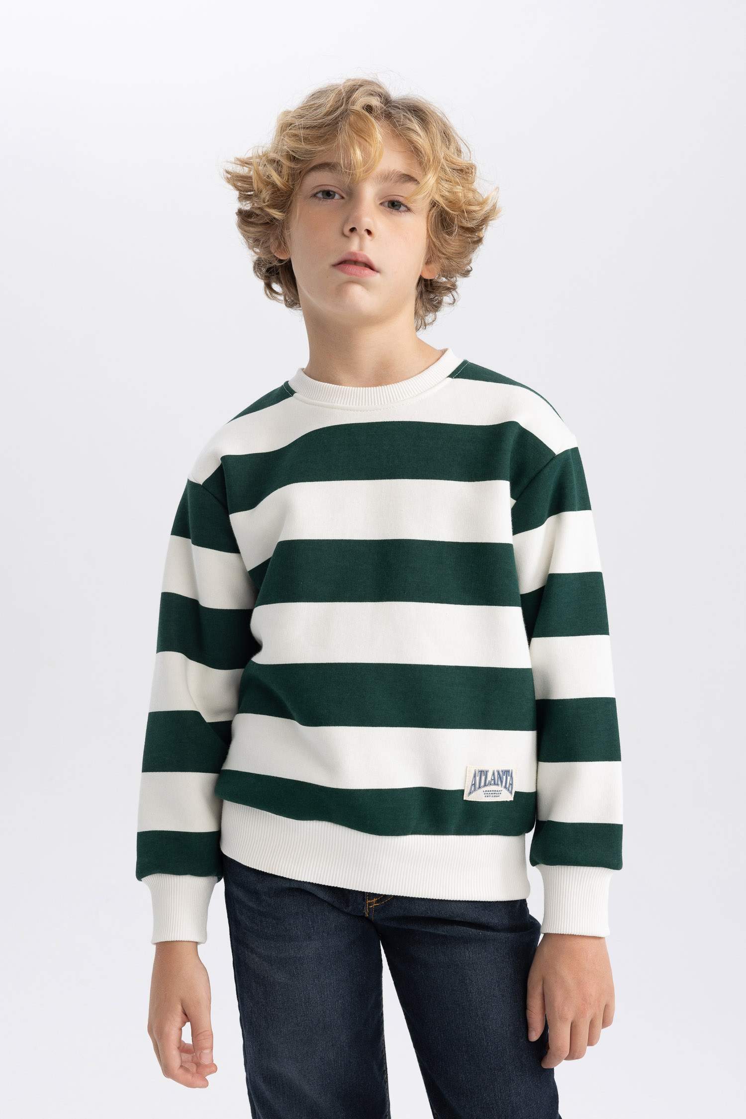 Regular Fit Crew Neck Sweatshirt