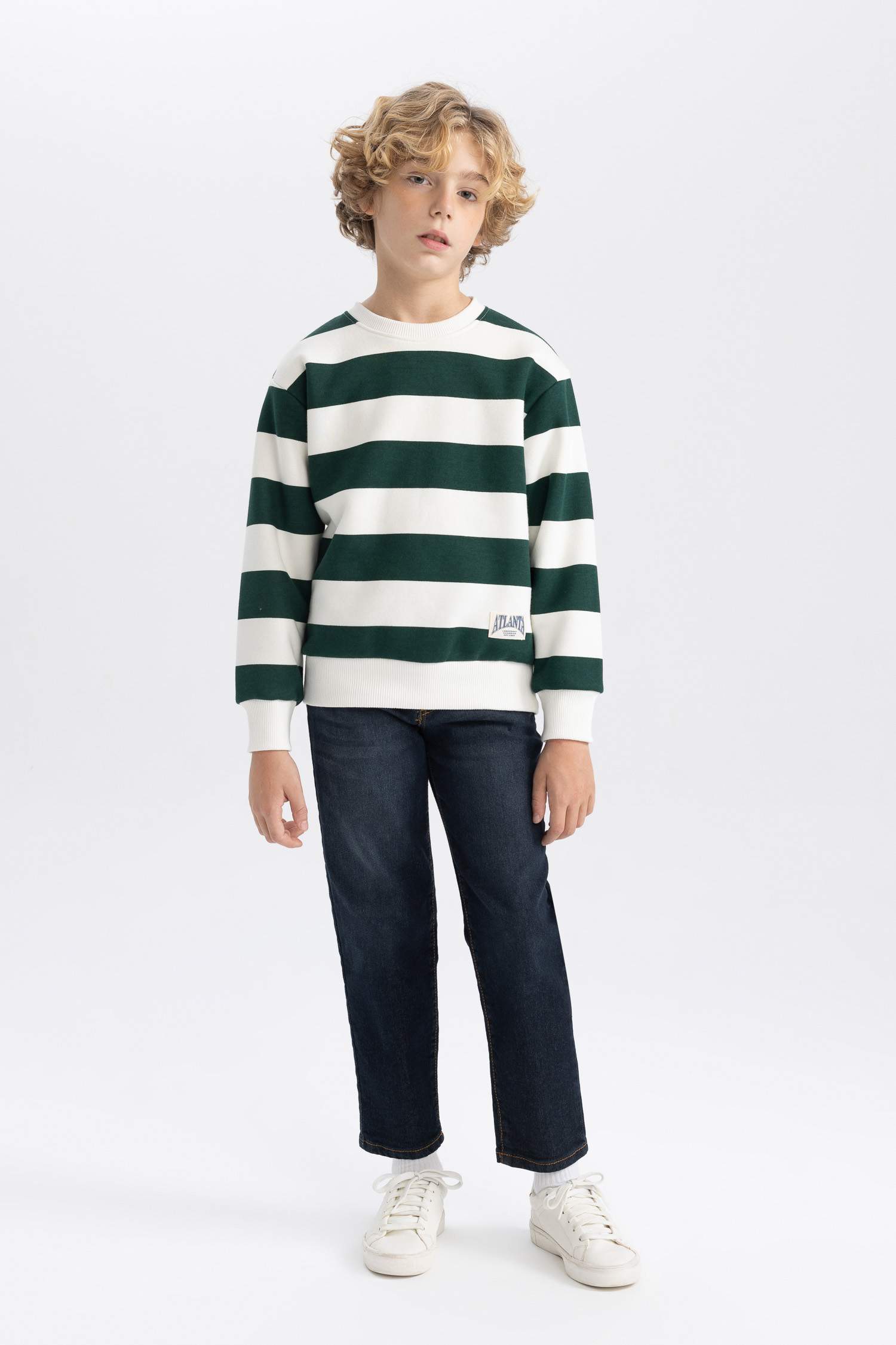 Regular Fit Crew Neck Sweatshirt