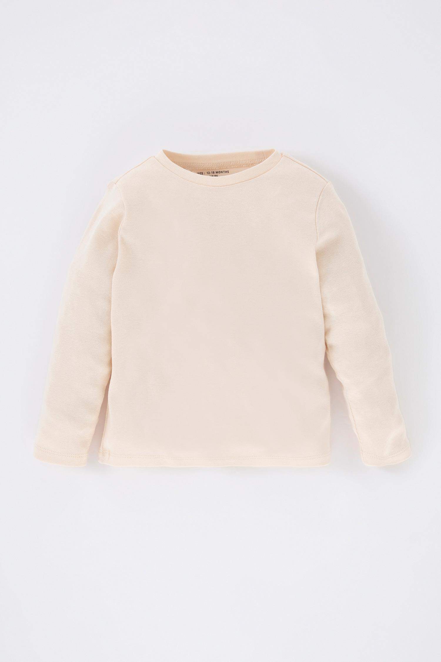 Ensemble T-Shirt à Manches Longues Et Salopette Et Collants Pour Fille - 3 Pièces