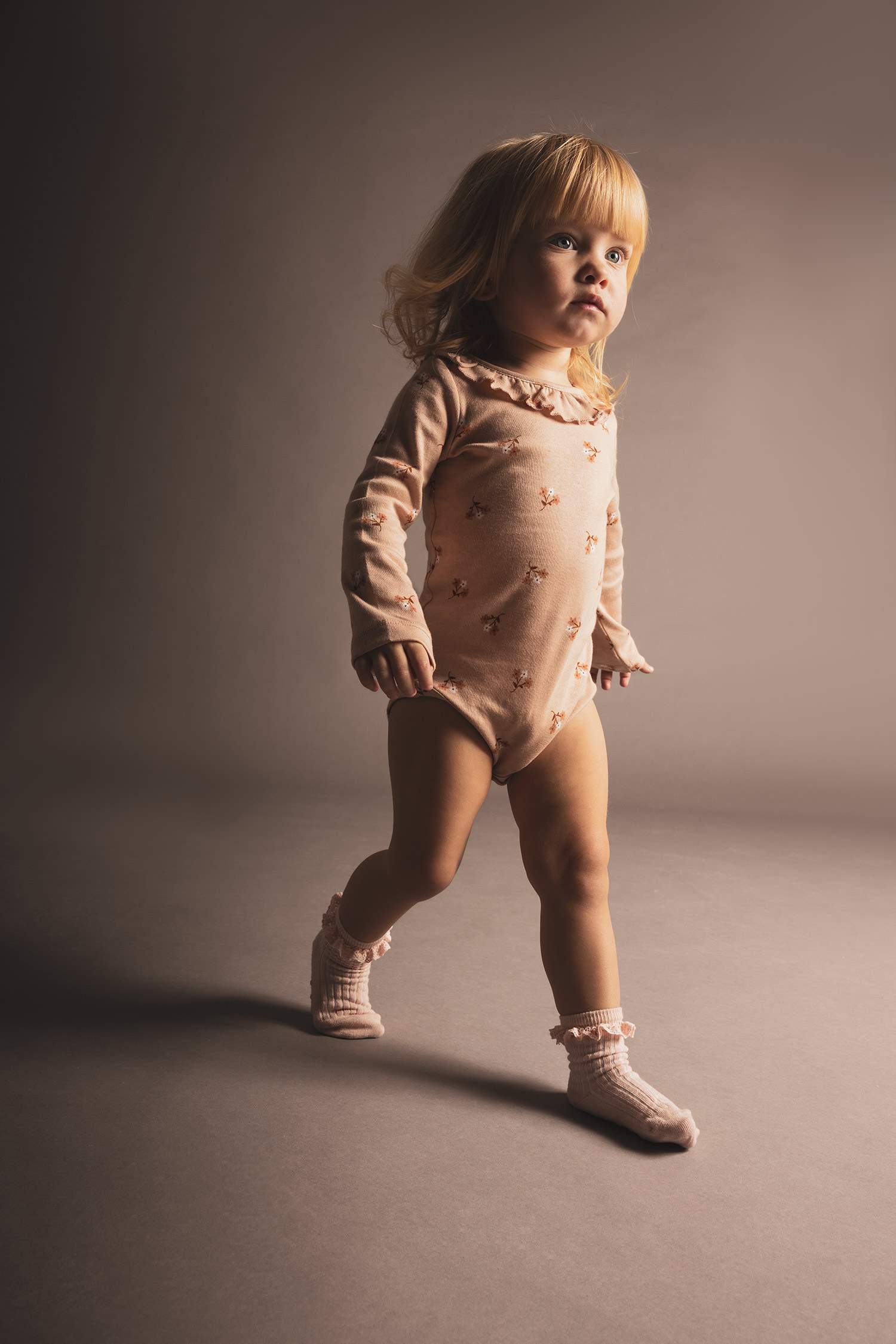 Body à Manches Longues à Boutons-Pression Pour Nouveau-Né Pour Bébé Fille