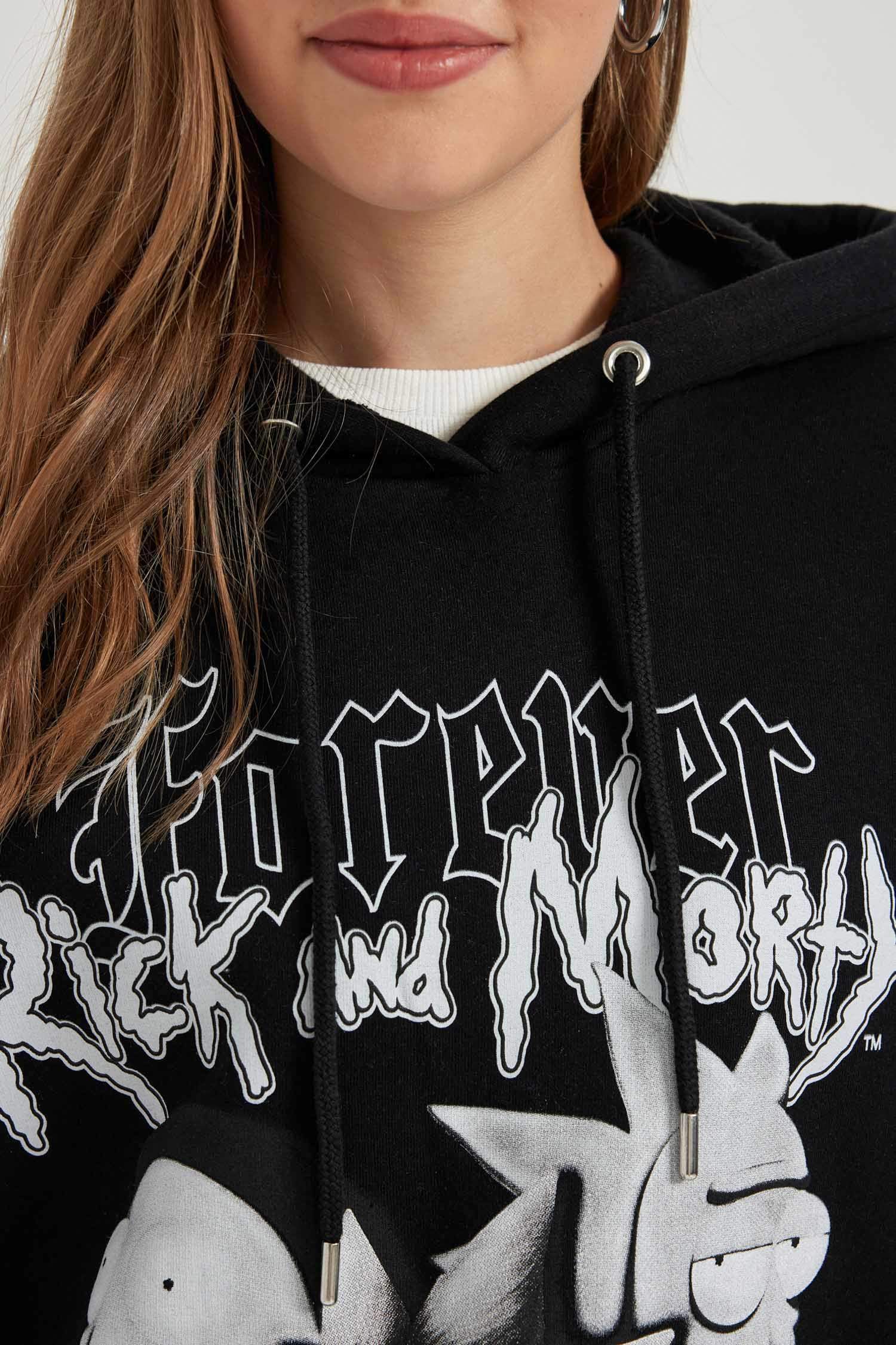 Coool Rick and Morty үлкен пішім үлкен бас киімді Свитер