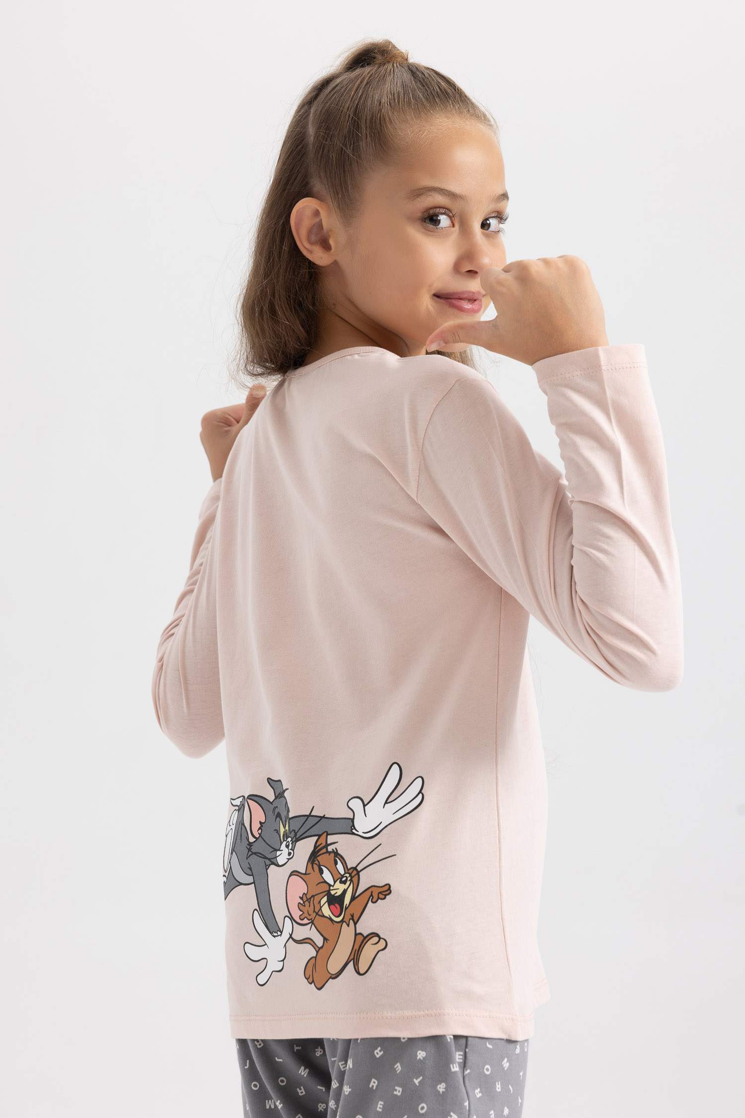 Girl Tom & Jerry  Pajama Set