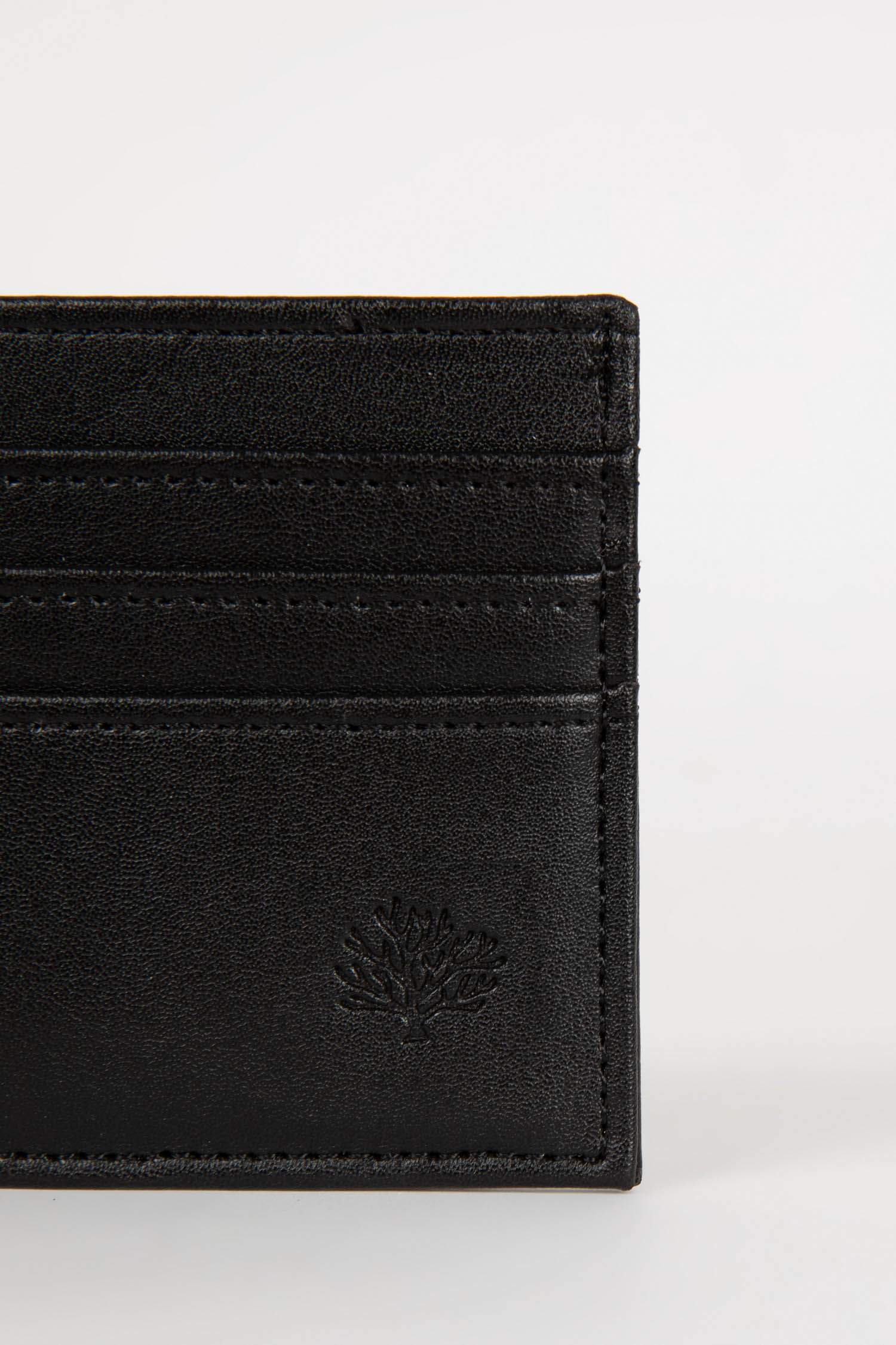 Man Faux Leather Card Holder