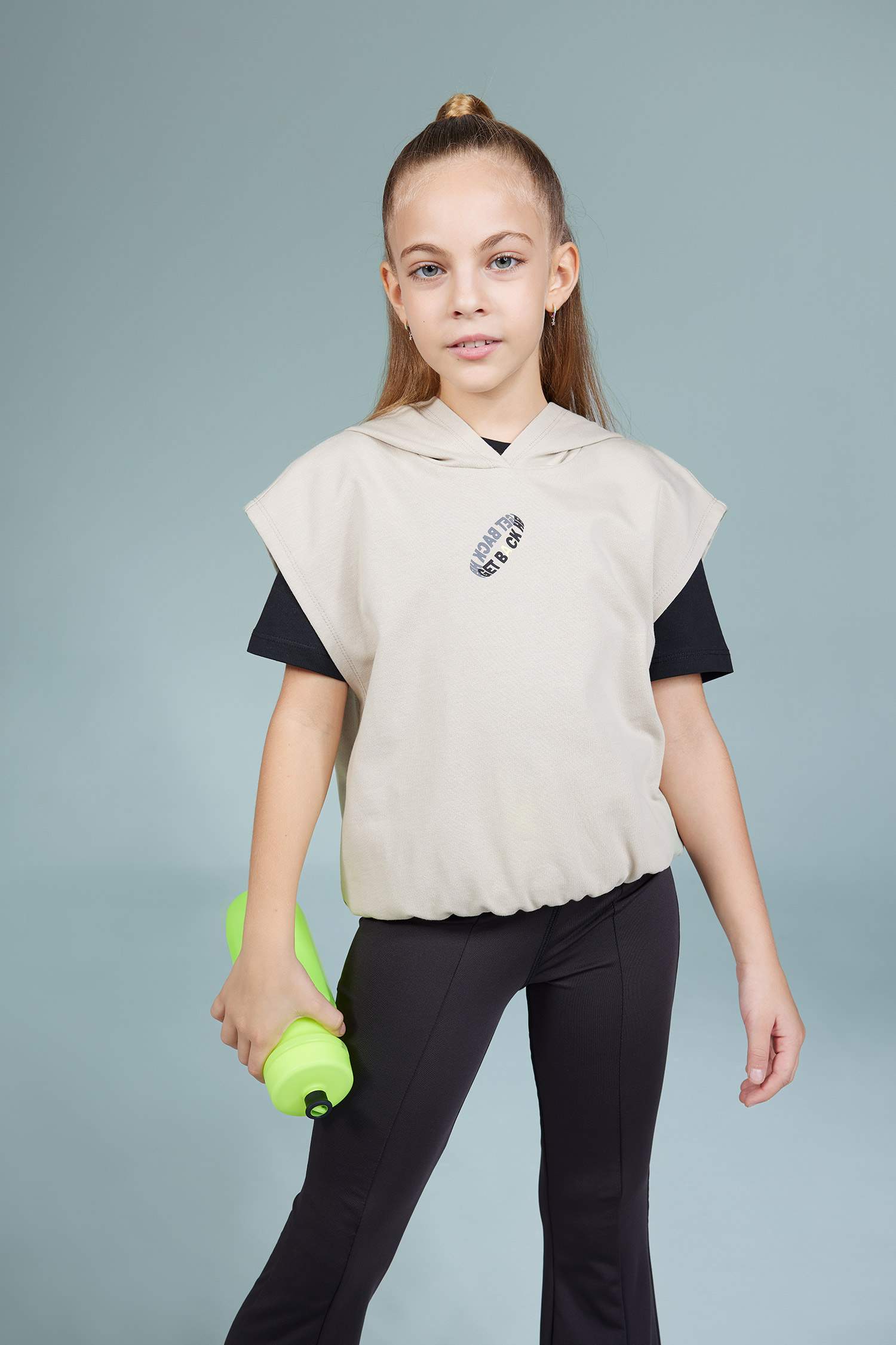 Кардиган с капюшоном для девочек