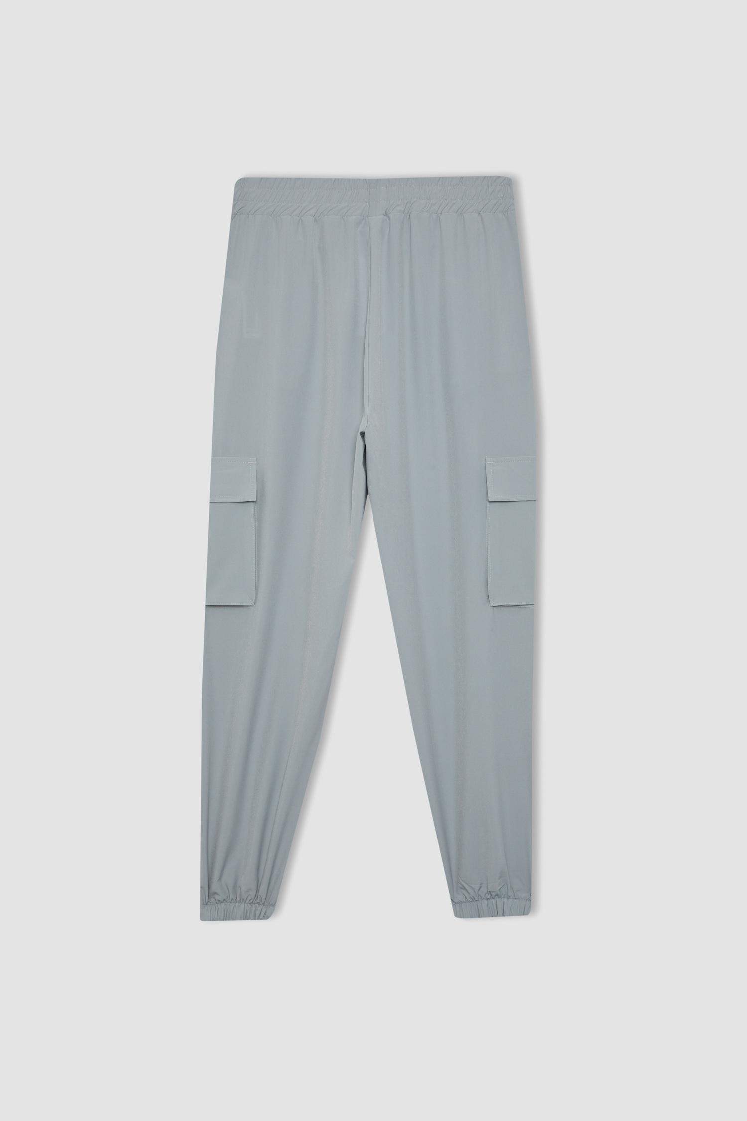 DeFactoFit Standard Fit Woven Trousers