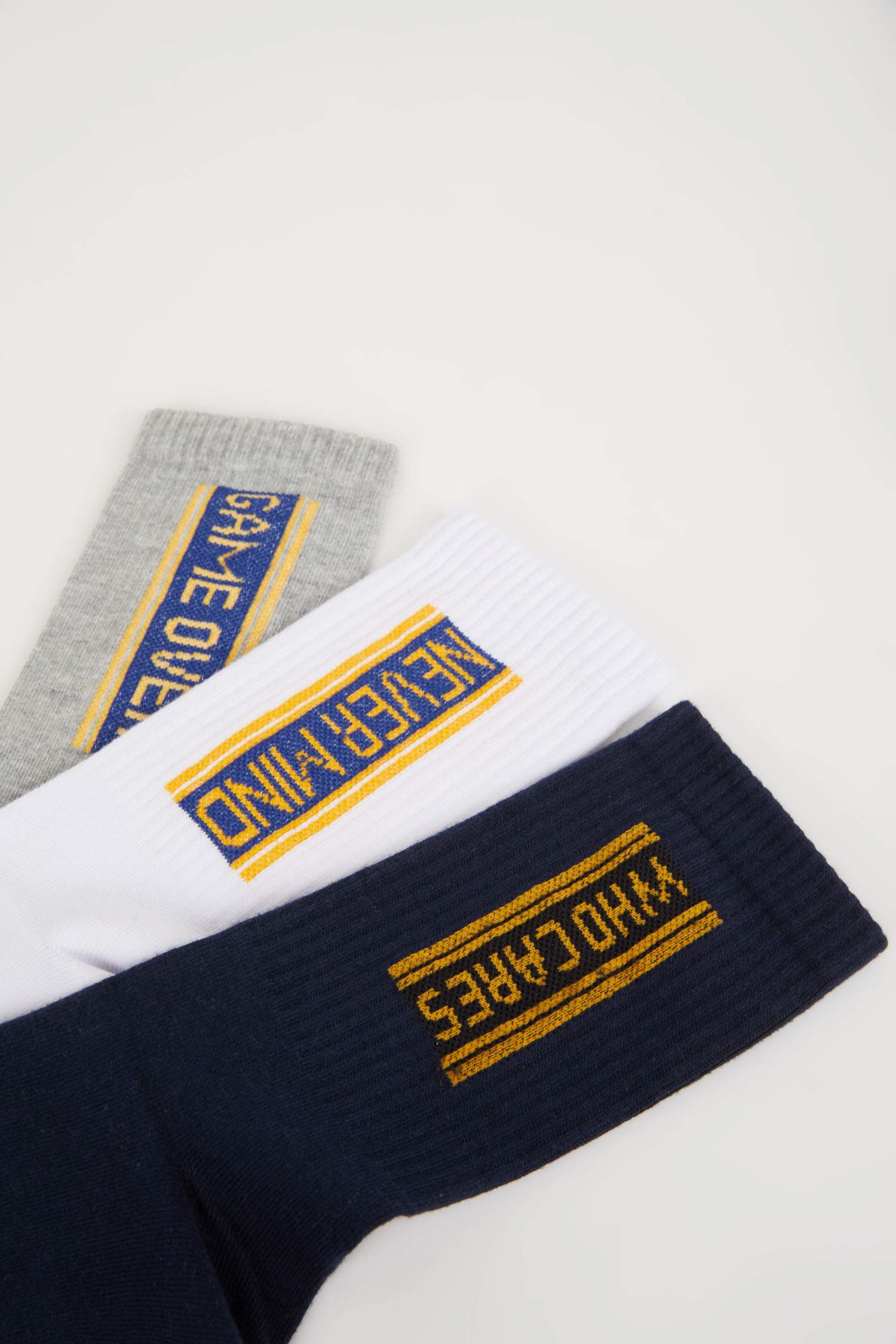 شرابات طويلة رجالي قطن - 3 قطع