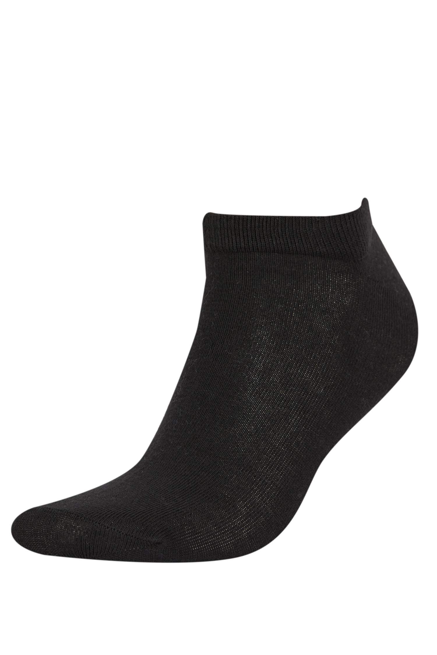 Erkek 5'li Pamuklu Patik Çorap