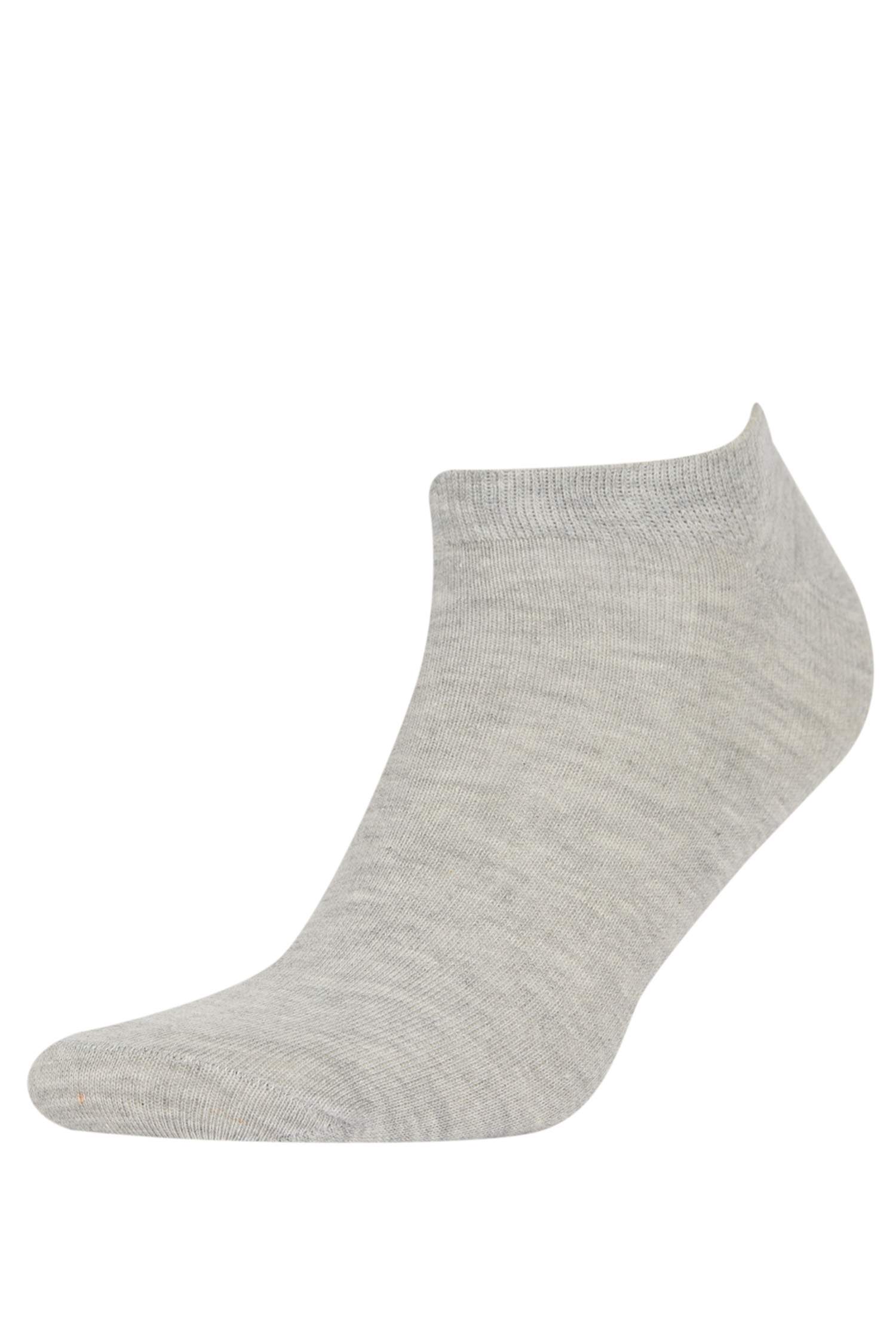 Erkek 5'li Pamuklu Patik Çorap