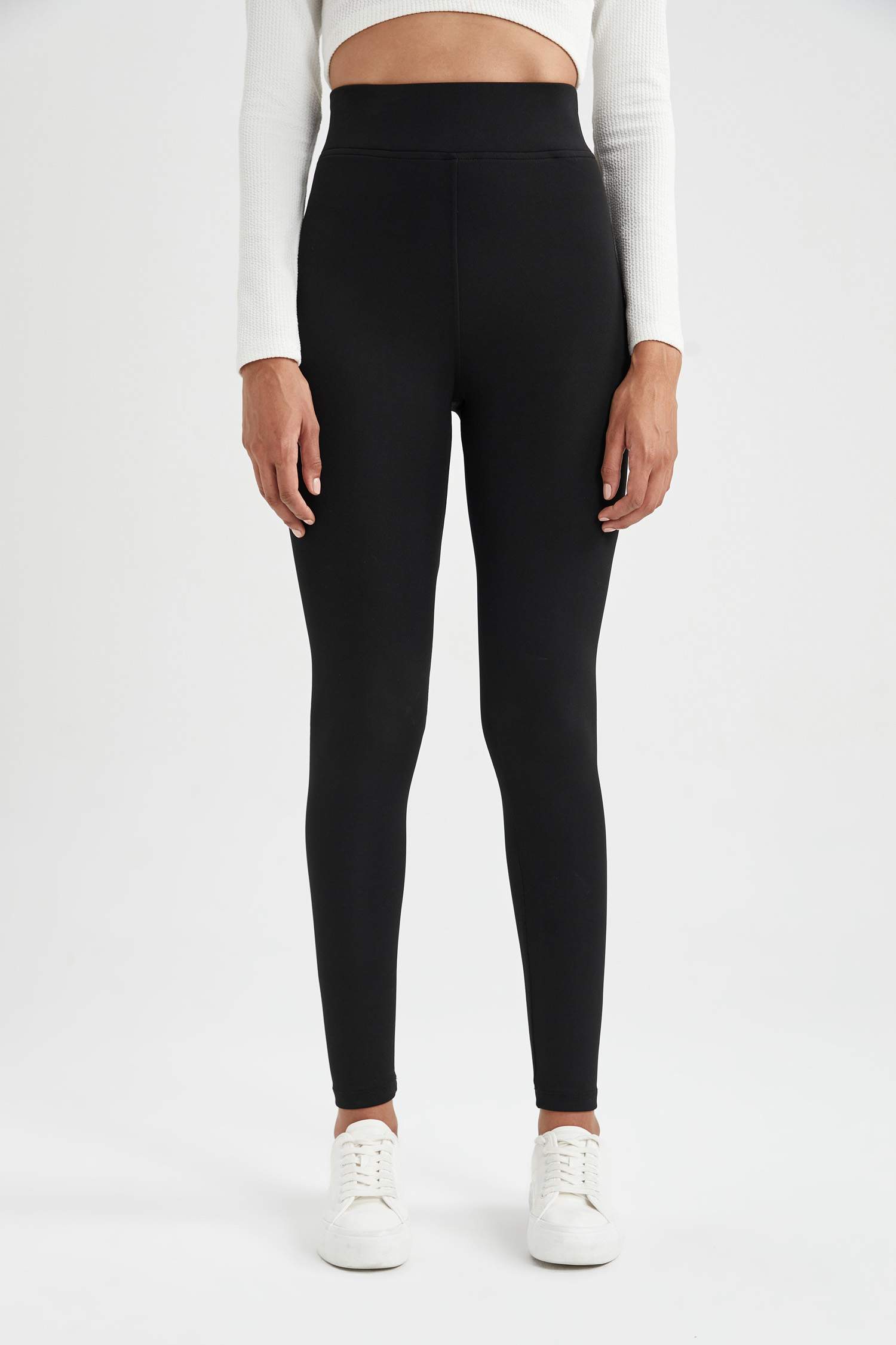 Леггинсы с высокой талией