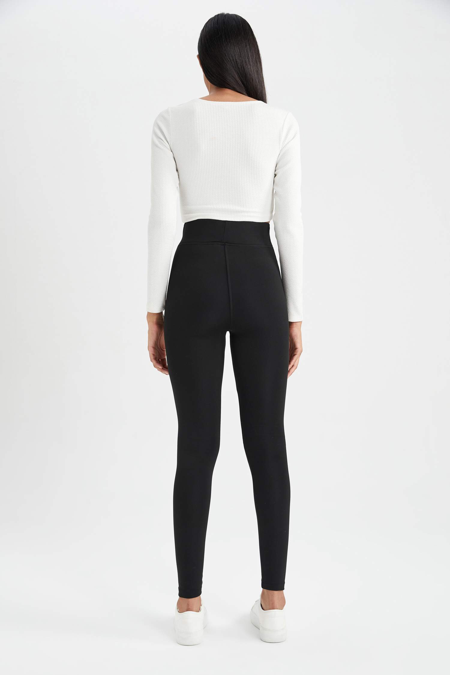 Леггинсы с высокой талией