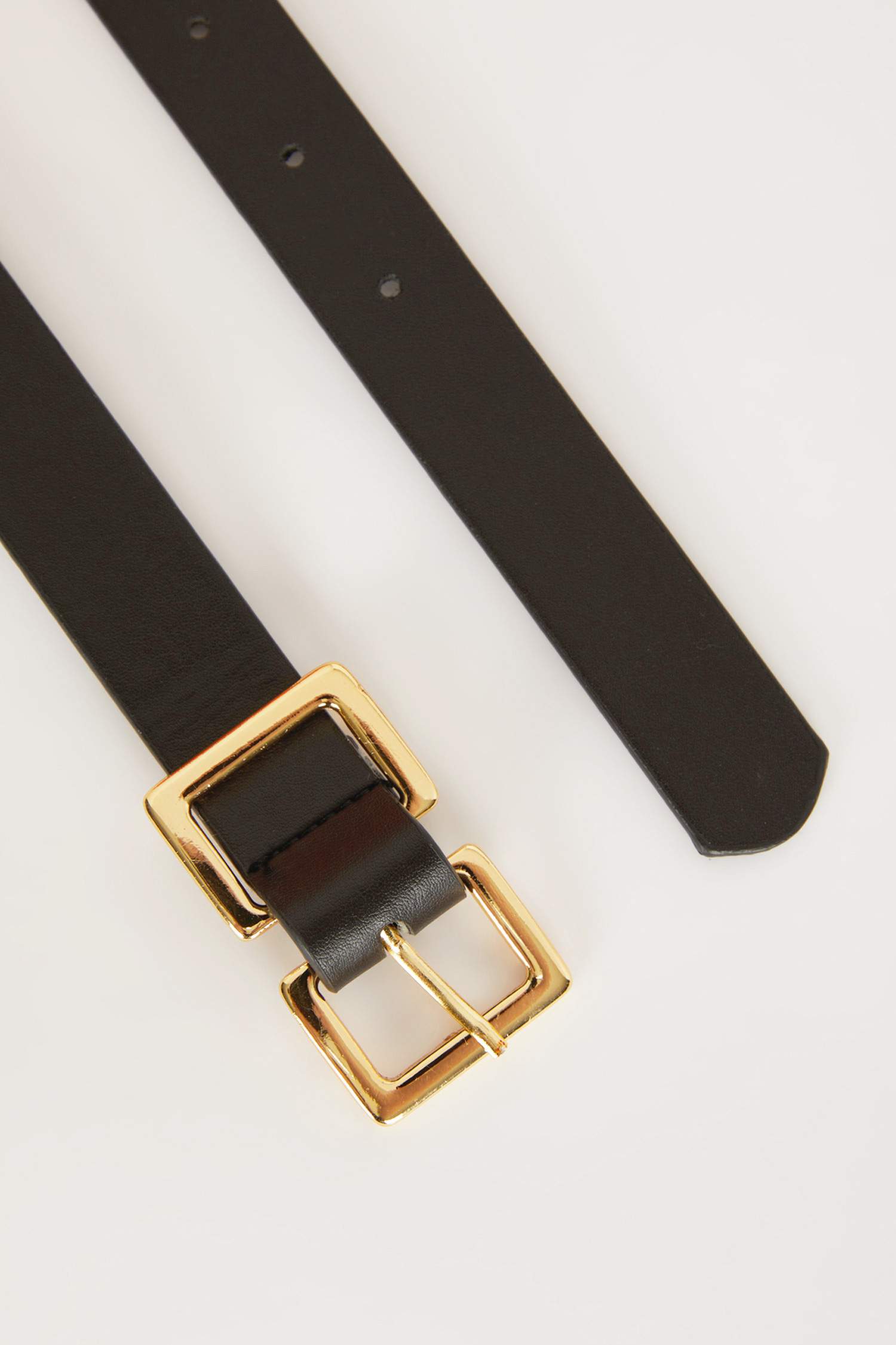 Kadın Suni Deri Jean Kemeri