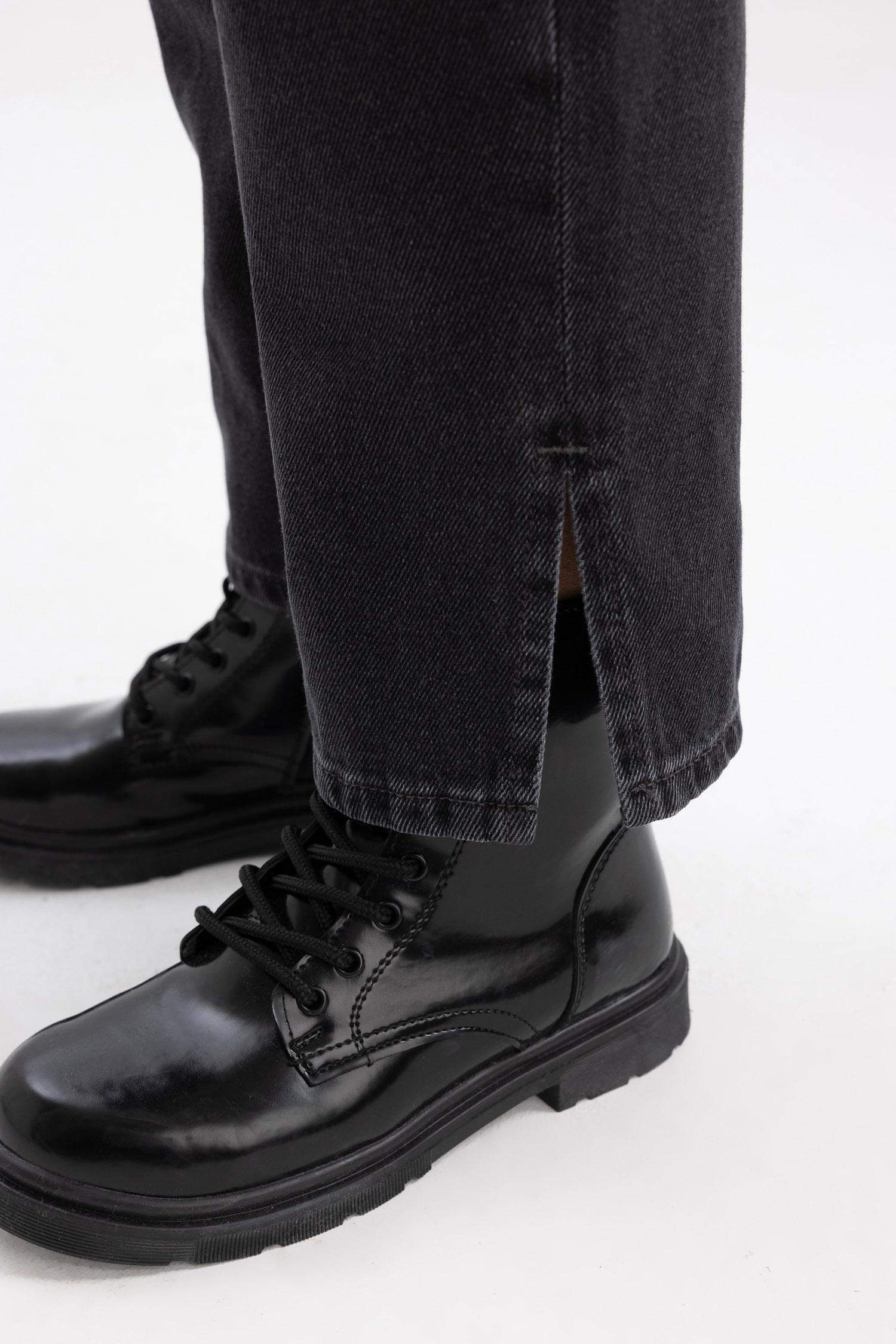 Брюки широкие рванные для девочек