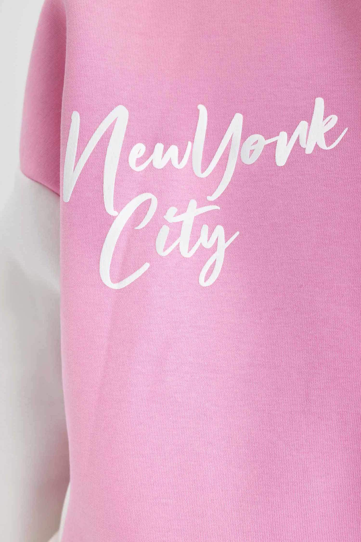 Coool Oversize Fit Thick Sweatshirt Fabric Bomber Jacket