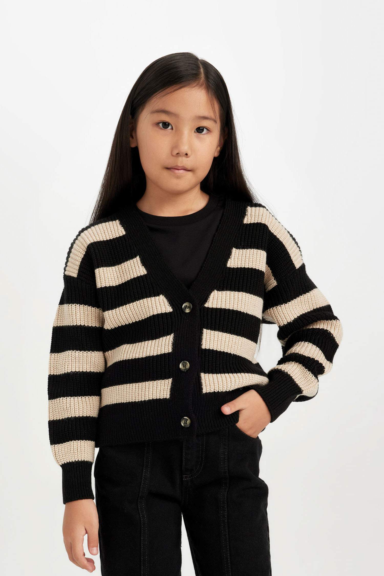 Regular Fit V-Neck Cardigan